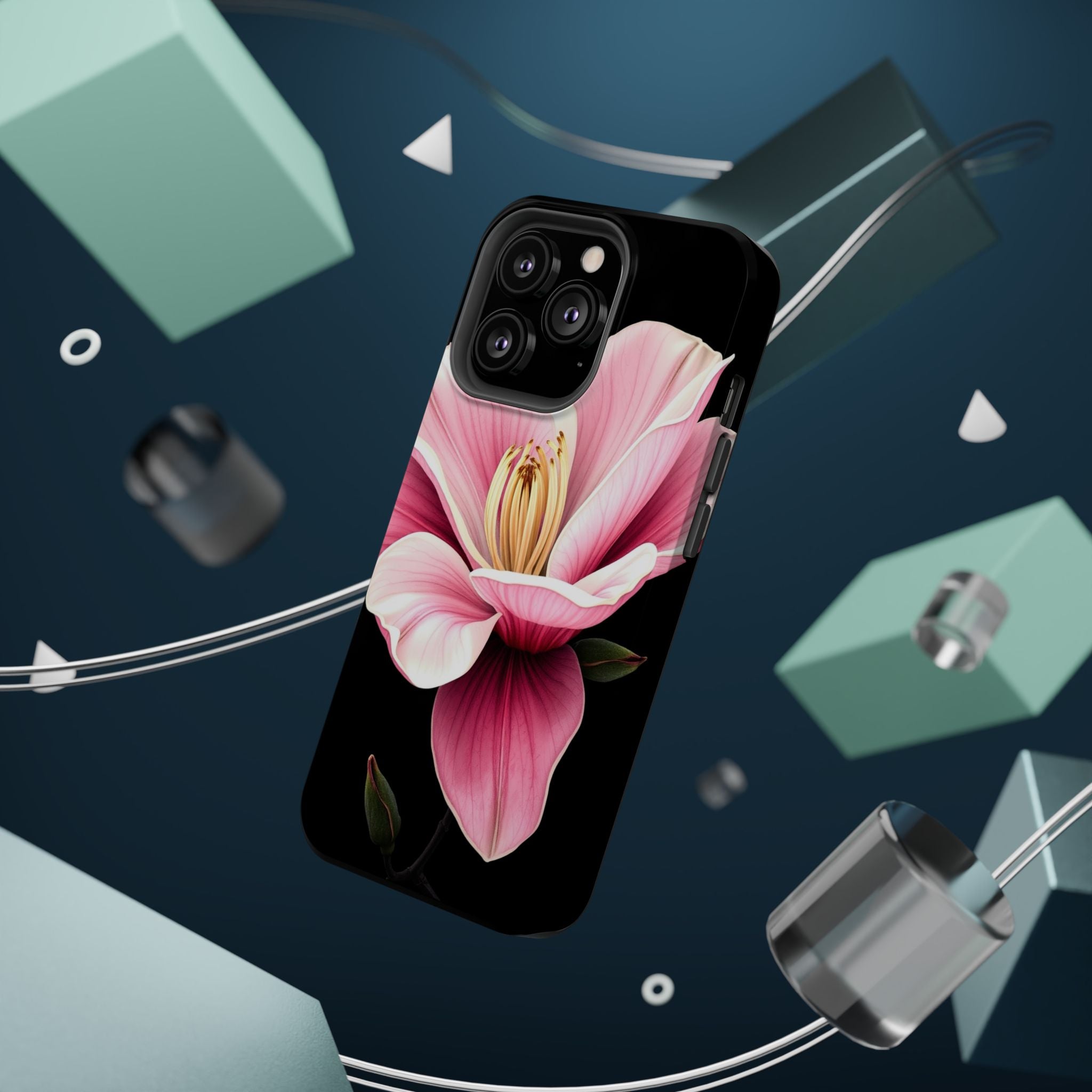 iPhone Magnolia Dream Dark Gothic Ink Slim Everyday Designer Case · iPhone Case