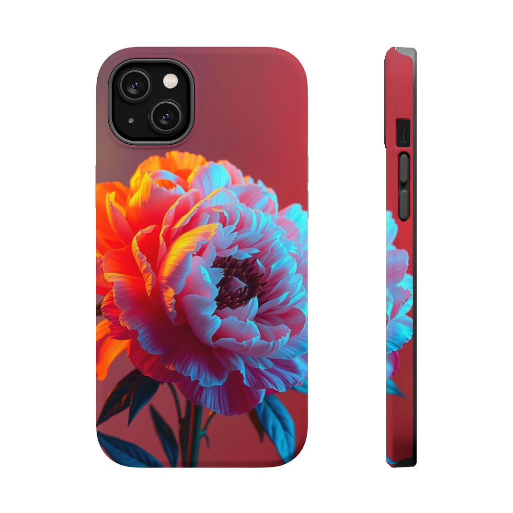 iPhone Peony Bouquet Bold Art Slim Everyday Designer Case · iPhone Case