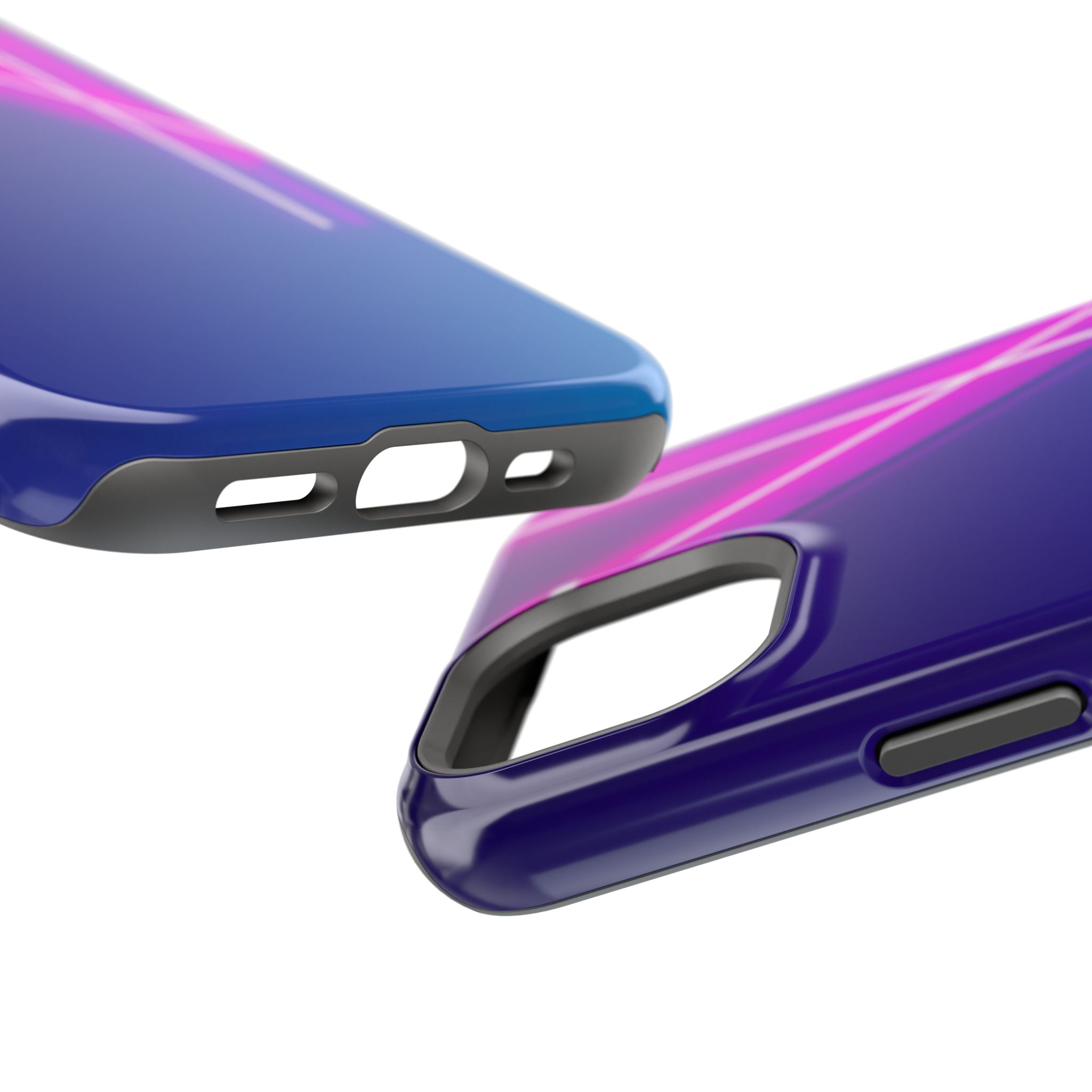 iPhone 1990s Geometric Neon Electric Art Slim Everyday Designer Case · iPhone Ca