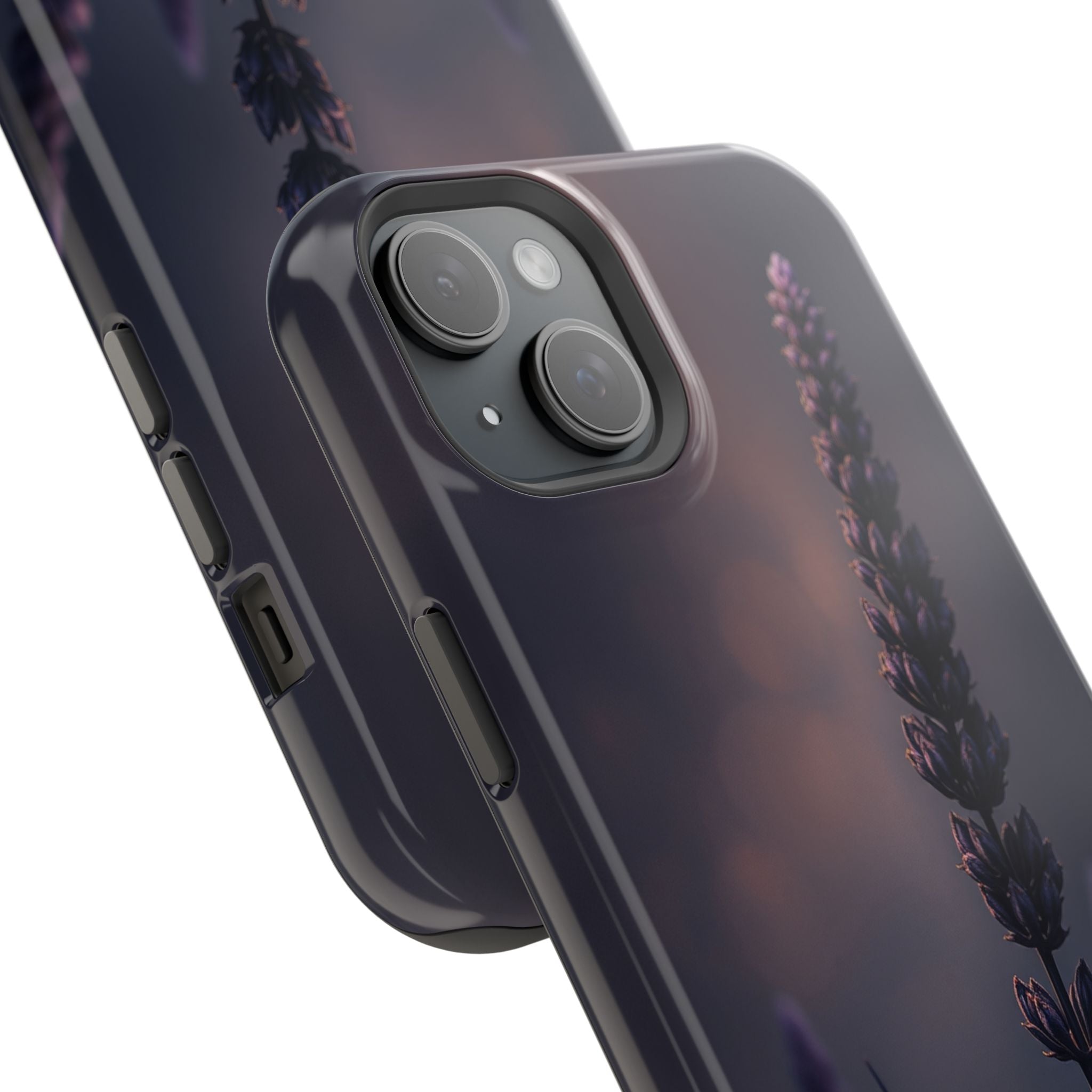 iPhone Lavender Haze Electric Art Clean Minimal Snap Case · iPhone Case