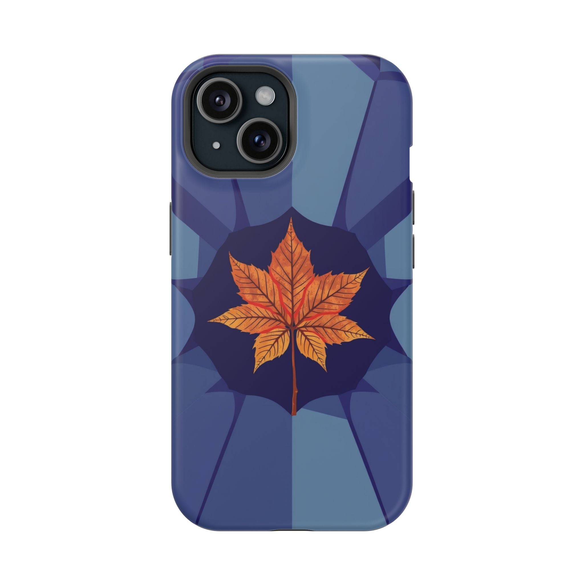 iPhone Autumn Maple Abstract Geometric Slim Everyday Designer Case · iPhone Case