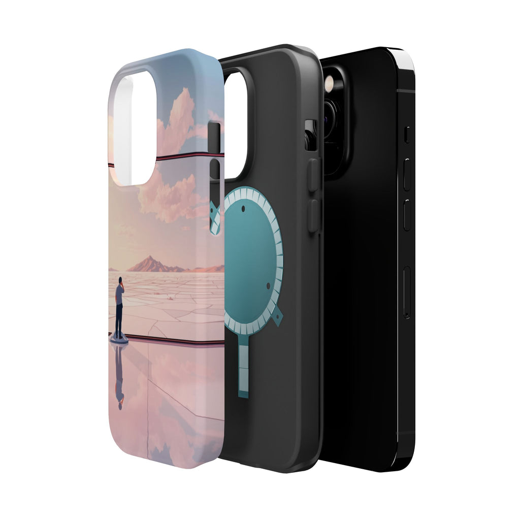 iPhone Salt Flat Mirror Stained Glass Slim Everyday Designer Case · iPhone Case
