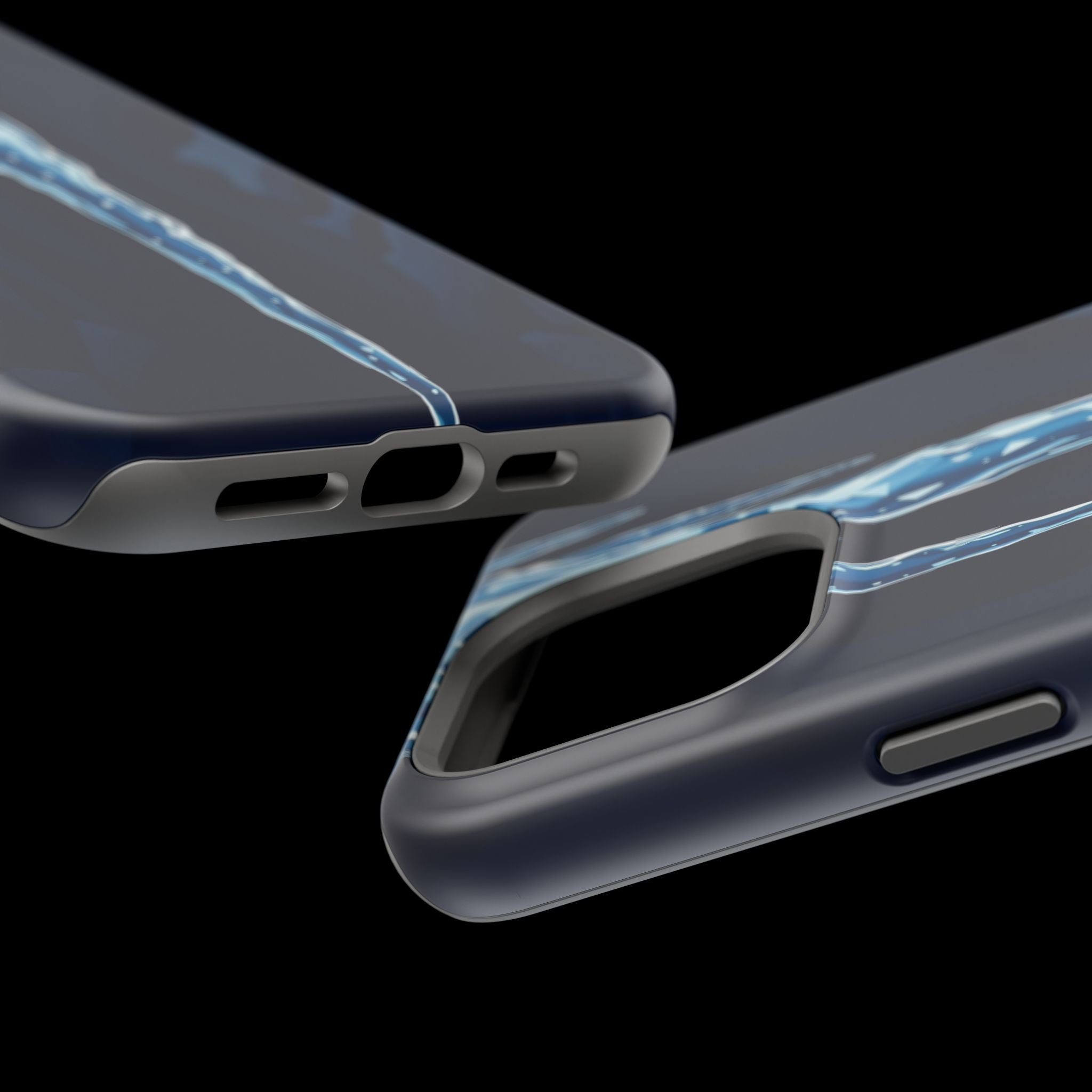 iPhone Vibrant Icicle Formation Design Slim Everyday Designer Case · iPhone Case