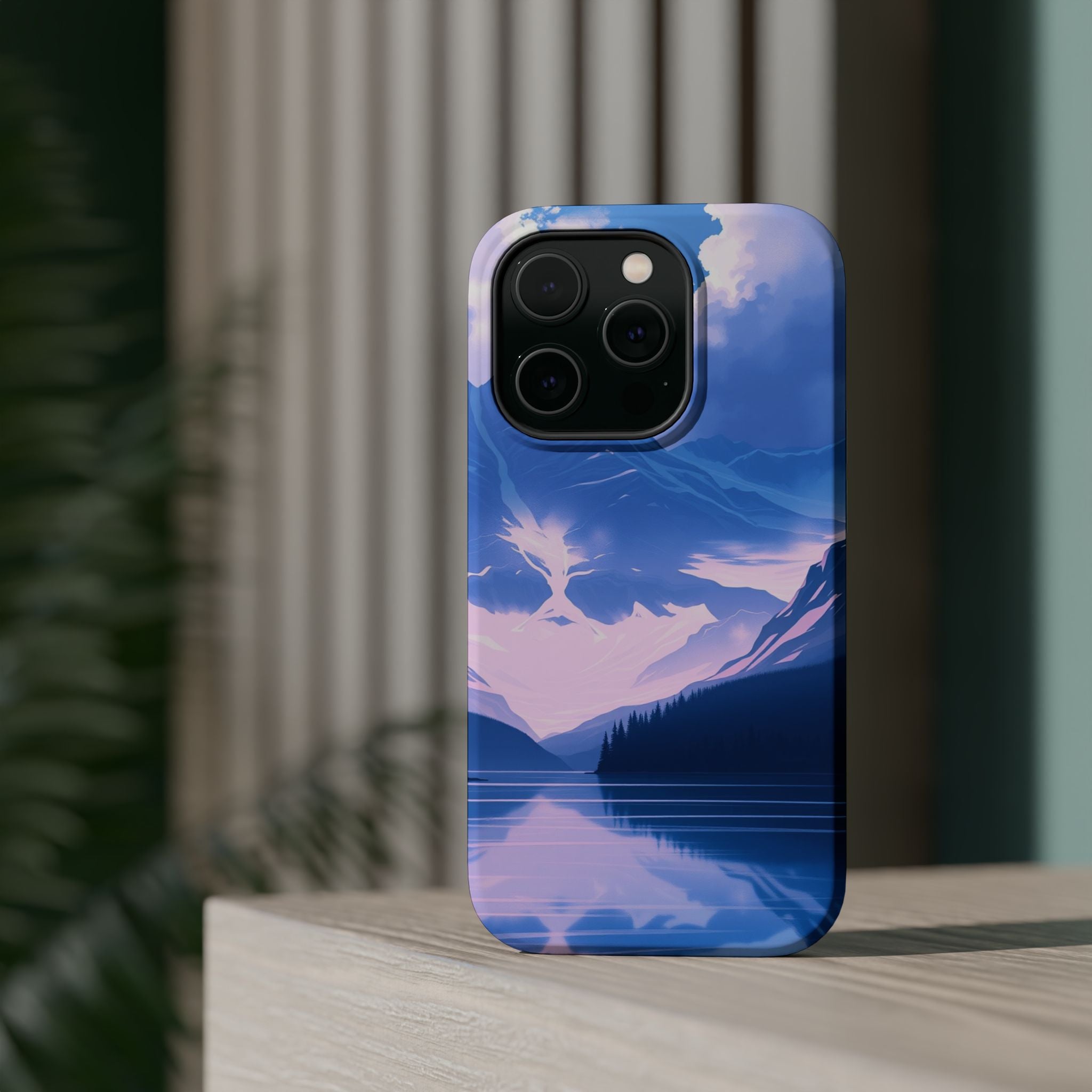 iPhone Glacier Lake Dreamy Ethereal Slim Everyday Designer Case · iPhone Case