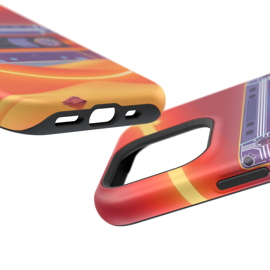 iPhone Cassette Tape Rewind Bold Art Slim Everyday Designer Case · iPhone Case