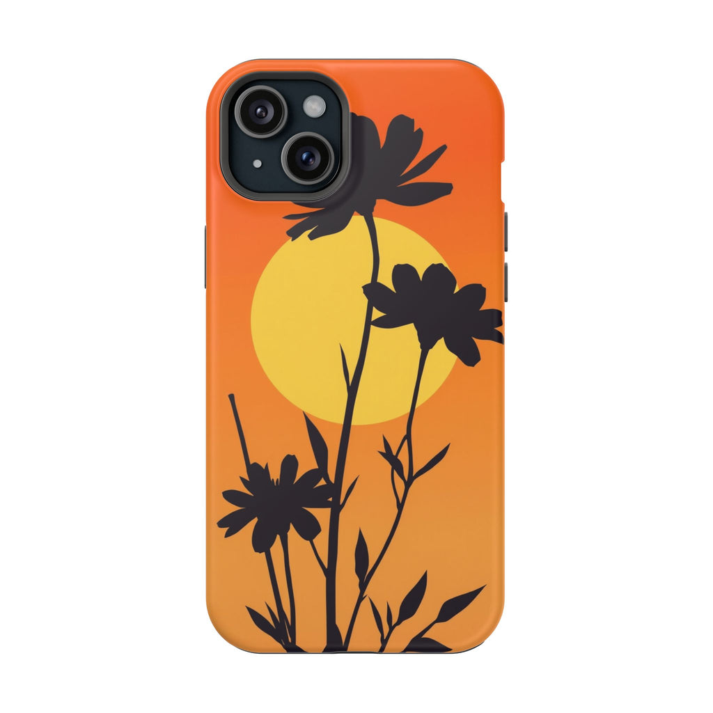 iPhone Vibrant Floral Silhouette Design Slim Everyday iPhone Designer · iPhone C