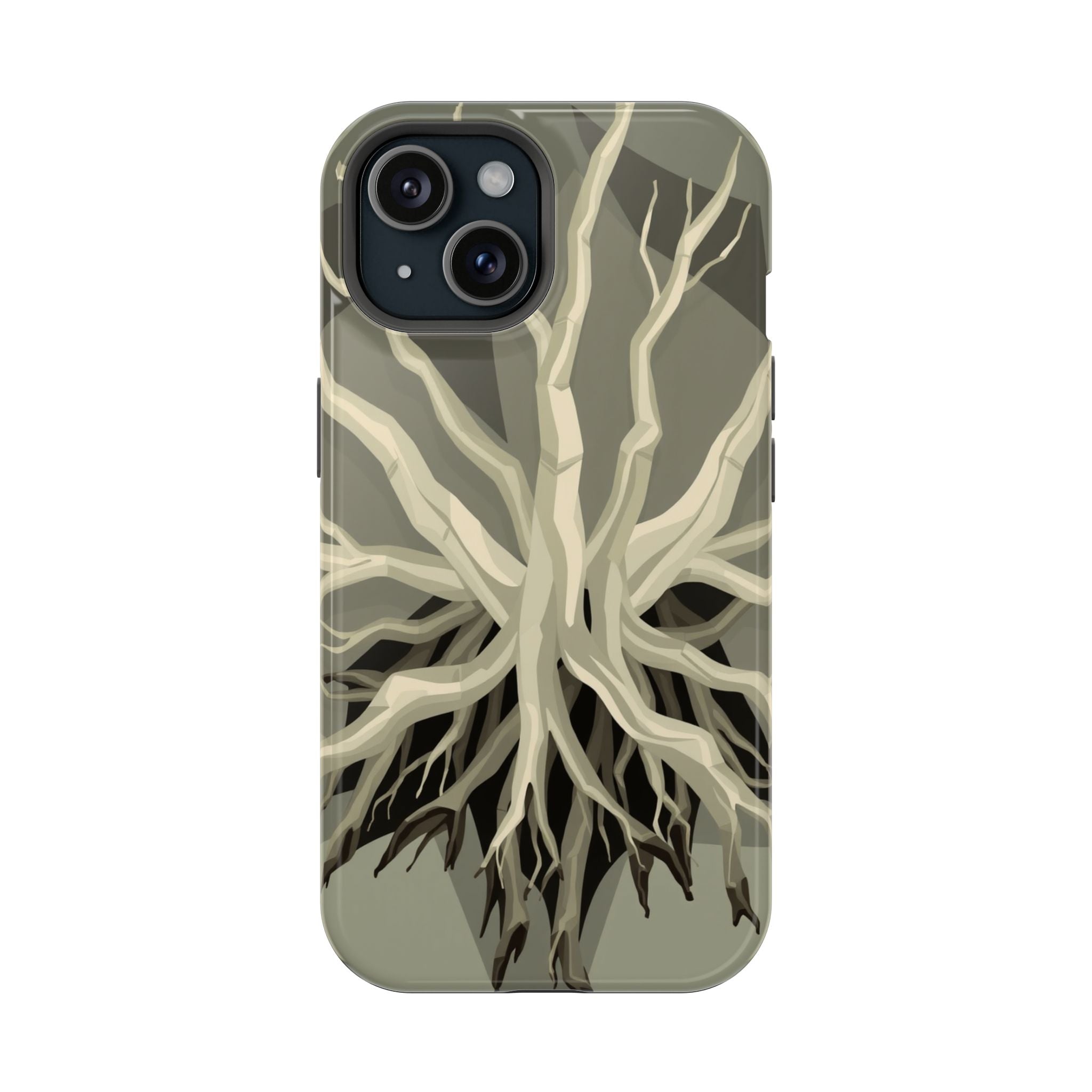 iPhone Sage And Ivory Mangrove Roots Slim Everyday Designer Case · iPhone Case