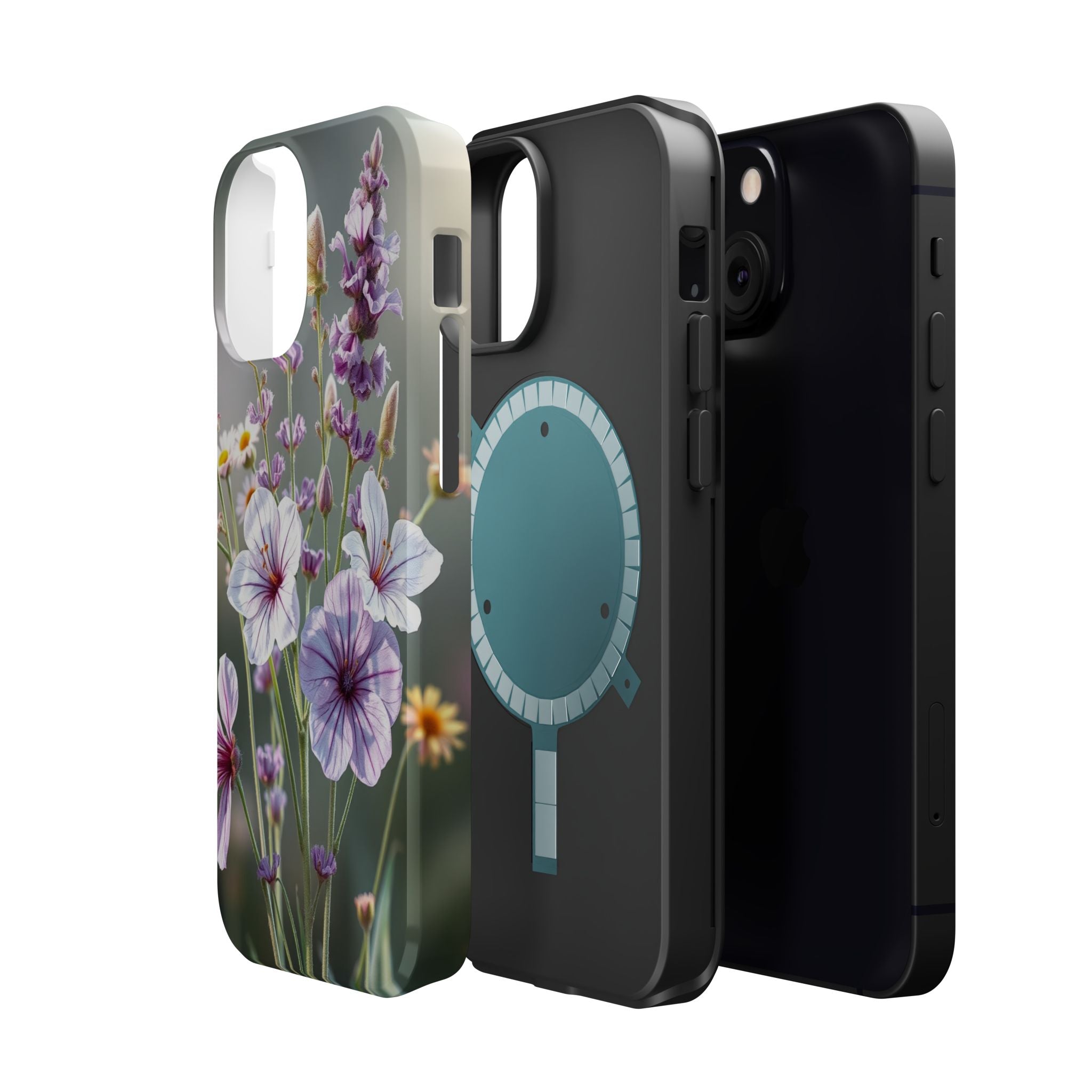 iPhone Wildflower Bunch Enchanted Art Slim Everyday Designer Case · iPhone Case
