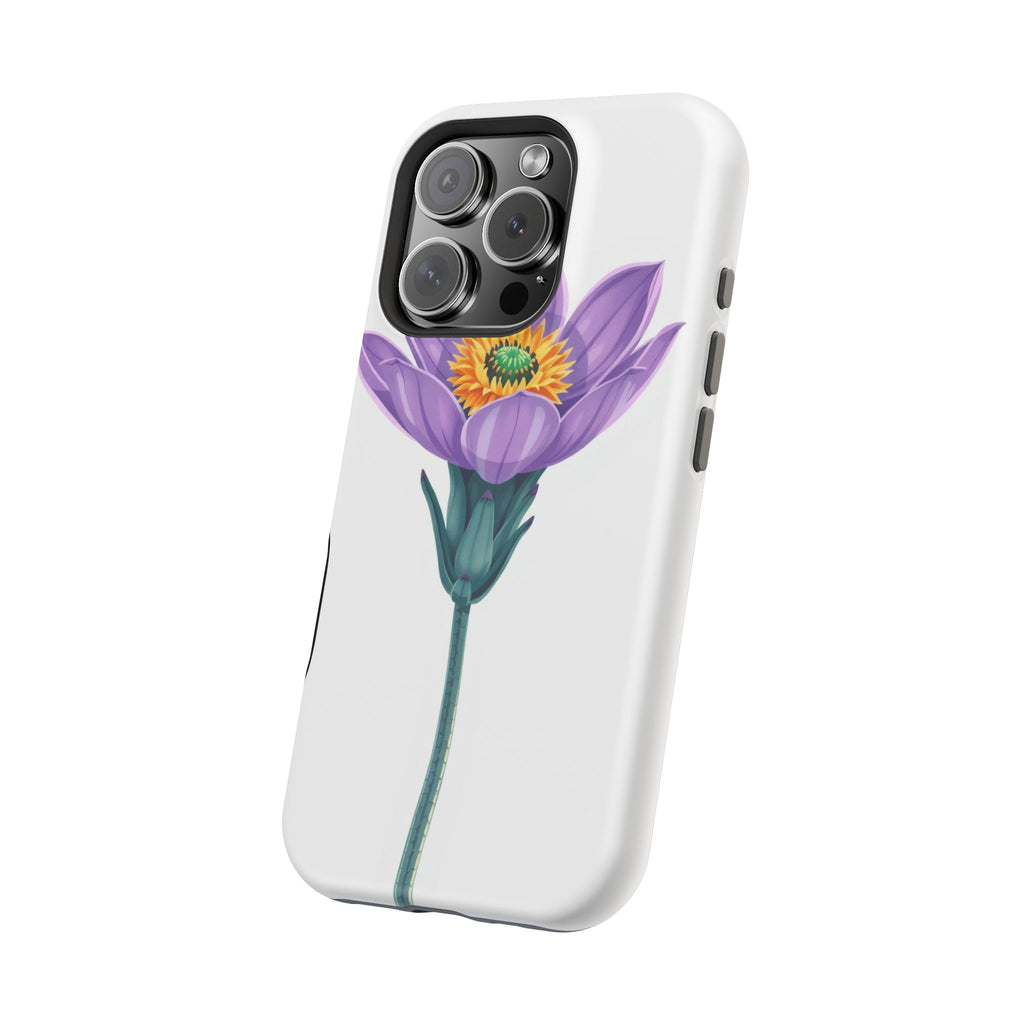 iPhone Indigo And Violet Desert Flower Slim Everyday Designer Case · iPhone Case