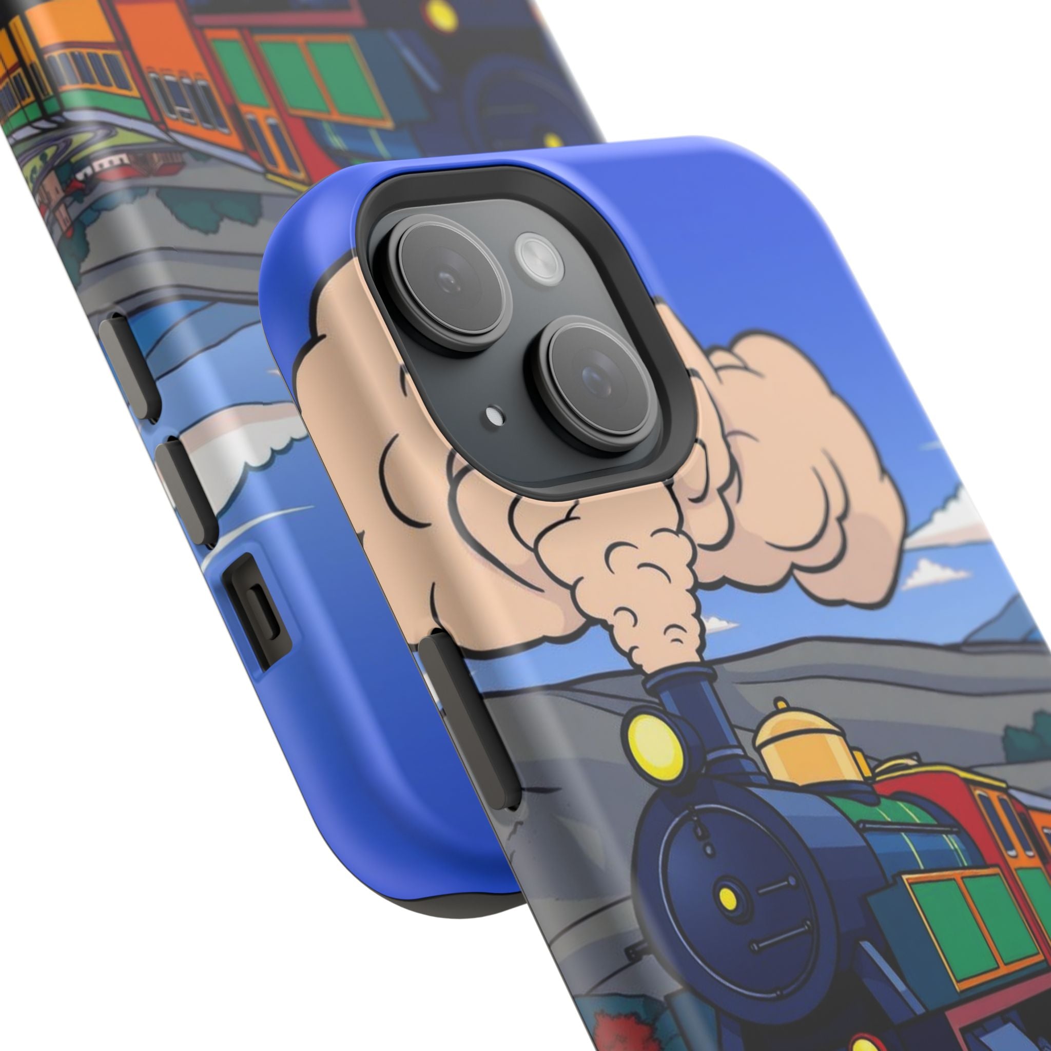 iPhone Steam Locomotive Puff Kids Fun iPhone Phone Case Gift Slim · iPhone Case