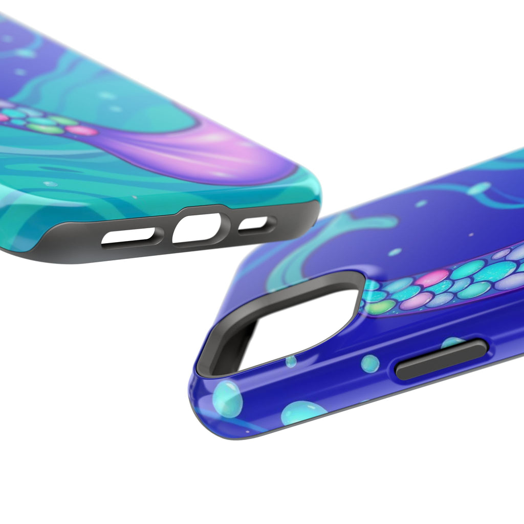 iPhone Mermaid Tail Swirl Kids Fun iPhone Phone Case Gift Artistic · iPhone Case