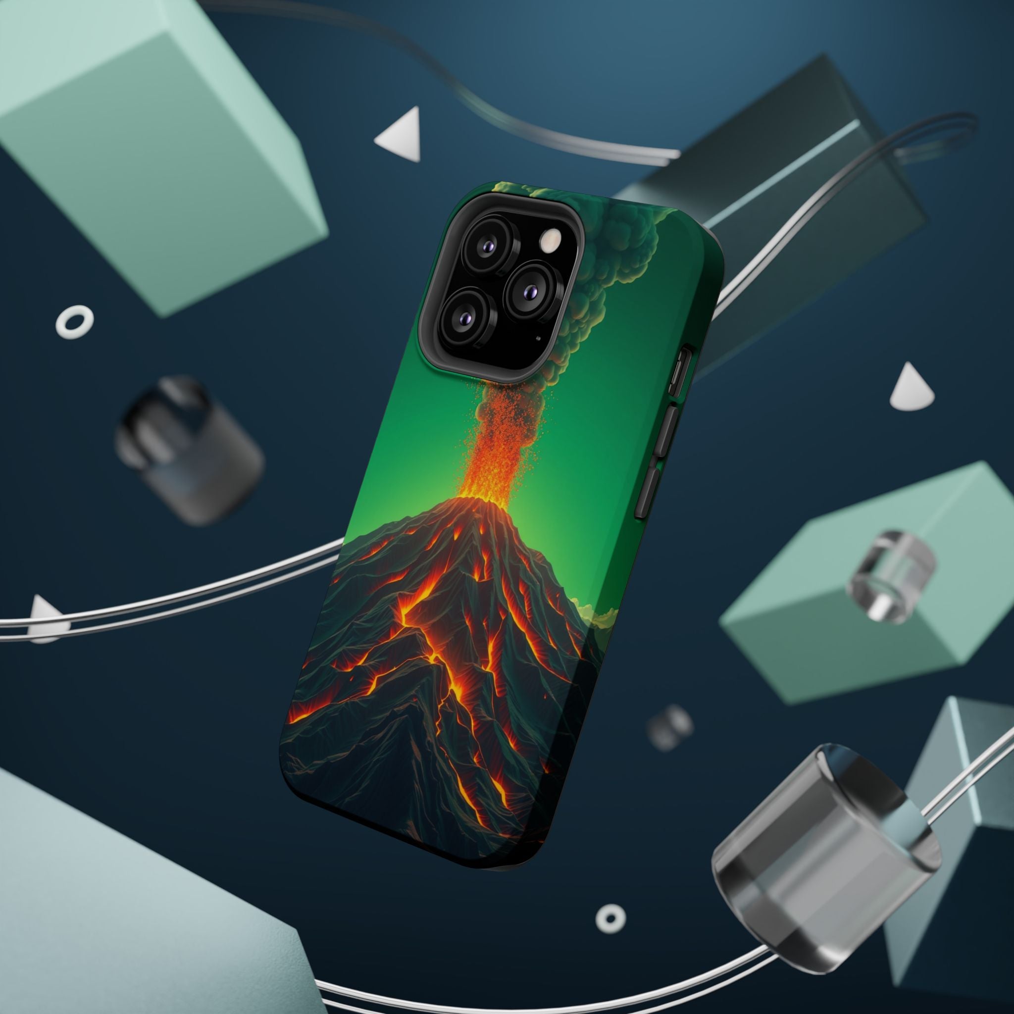 iPhone Dreamy Volcanic Eruption Design Slim Everyday Designer Case · iPhone Case