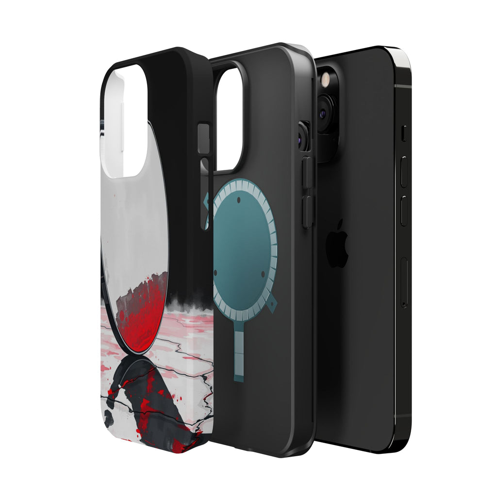 iPhone Earthy Salt Flat Mirror Design Slim Everyday Designer Case · iPhone Case