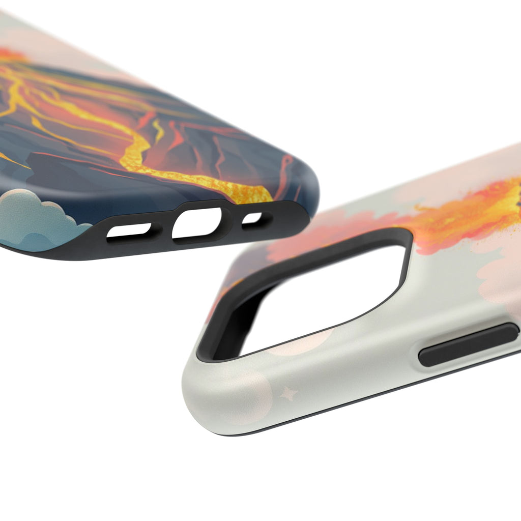 iPhone Volcanic Eruption Gold Foil Luxury Slim iPhone Everyday Designer · iPhone