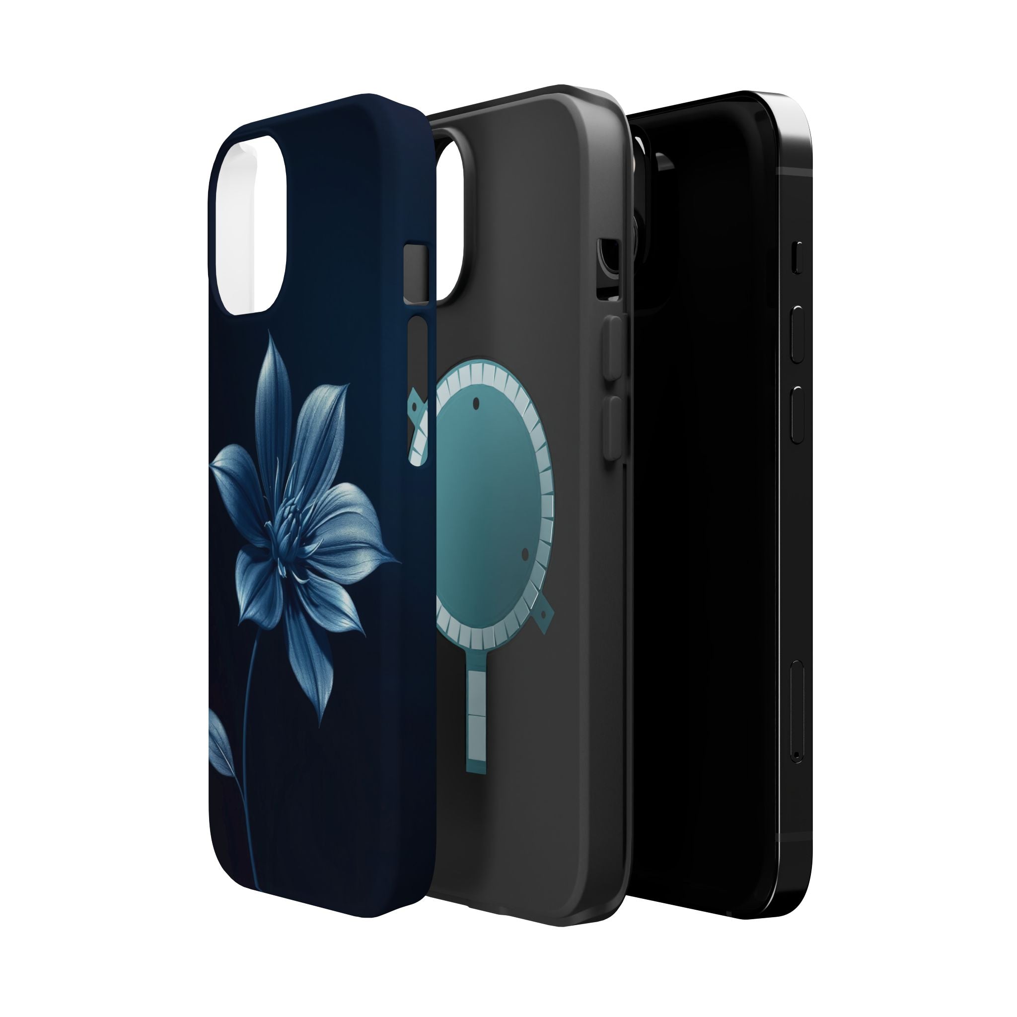 iPhone Radiant Floral Ombre Design Bold Modern Everyday Snap Case · iPhone Case