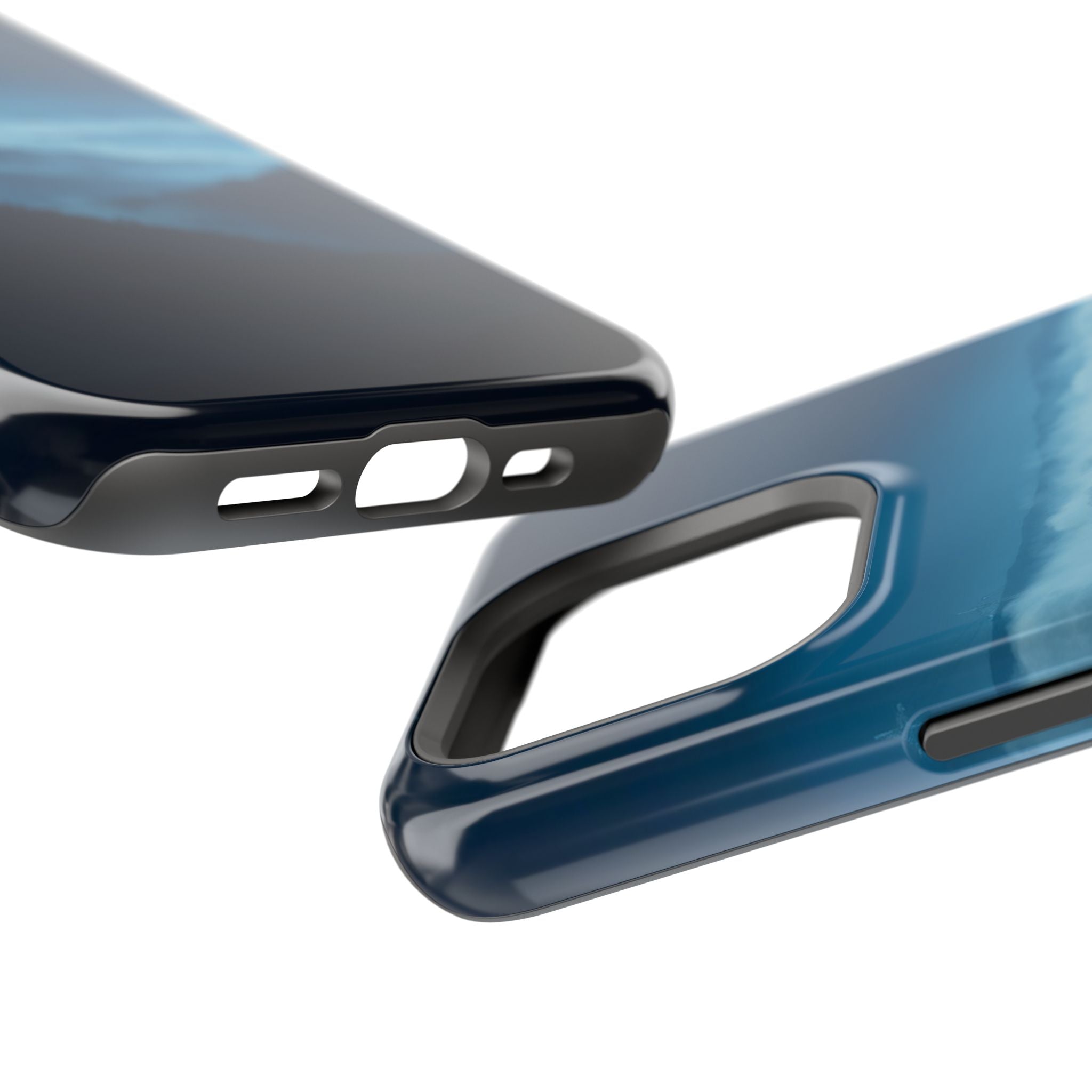 iPhone Earthy Fog Rolling Over Hills Design Slim iPhone Everyday · iPhone Case