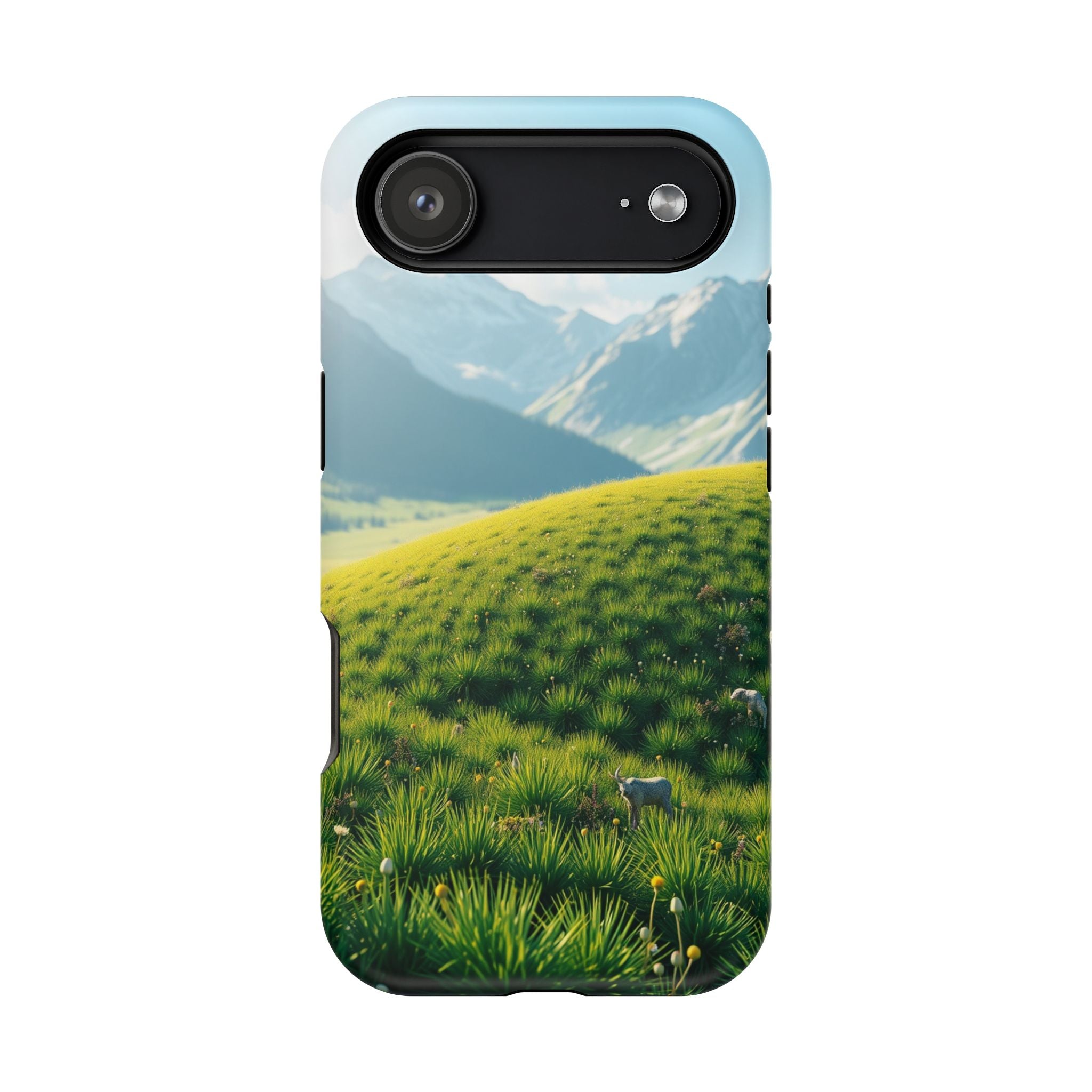 iPhone Vibrant Alpine Meadow Design Slim Everyday Designer Case · iPhone Case