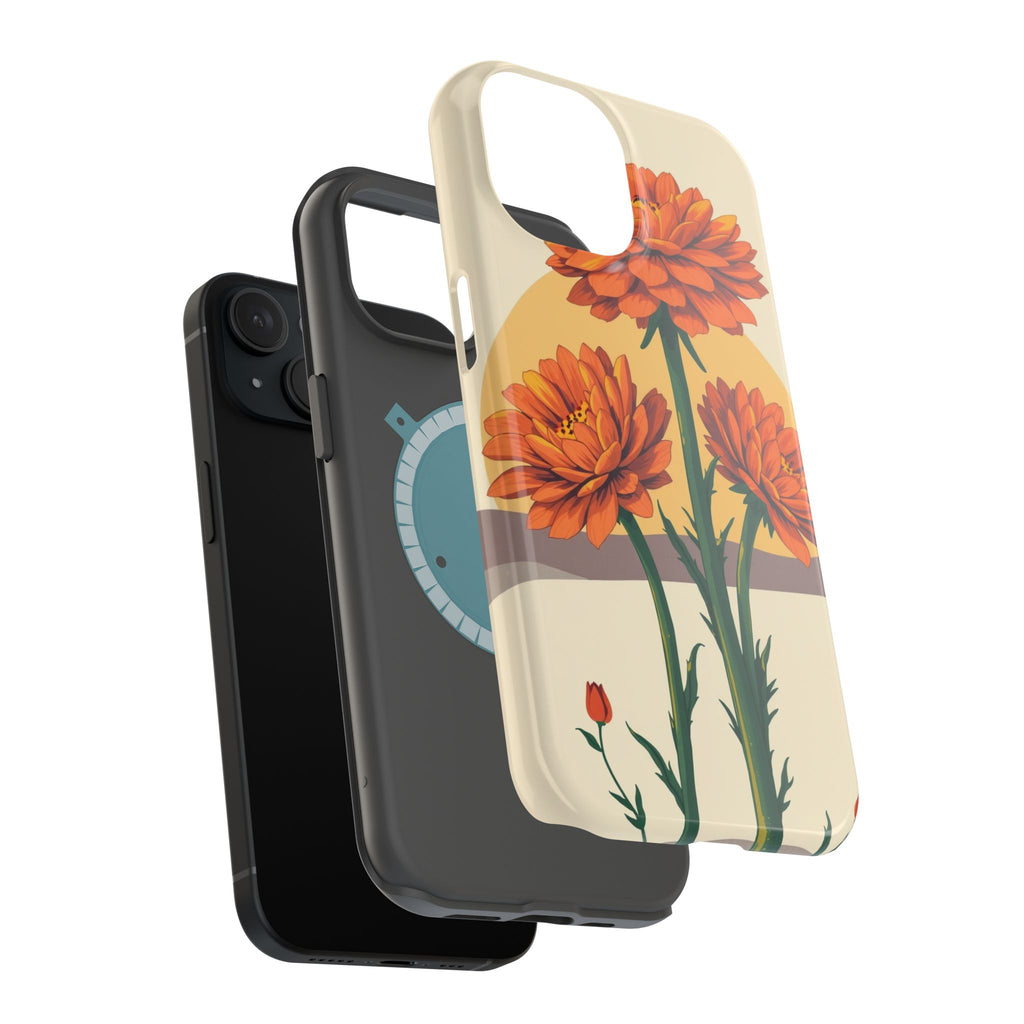 iPhone Ranunculus Stack Bold Art Bold Modern Everyday Snap Case · iPhone Case
