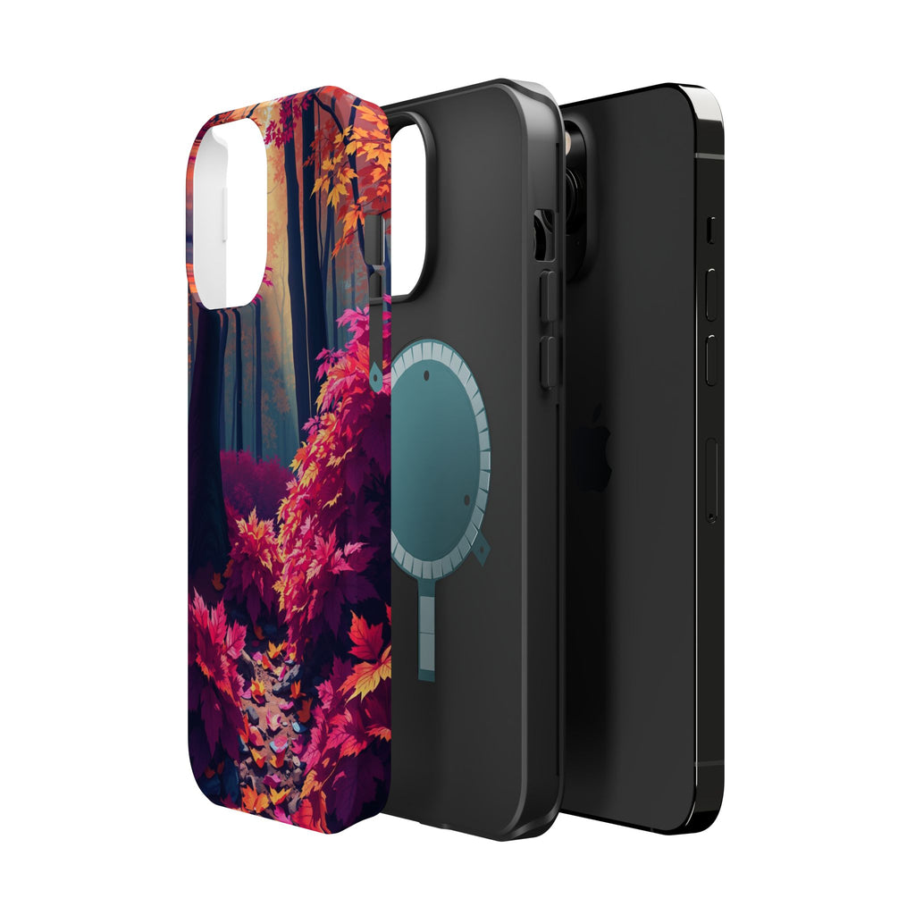 iPhone Earthy Autumn Forest Floor Design Slim Everyday iPhone Designer · iPhone