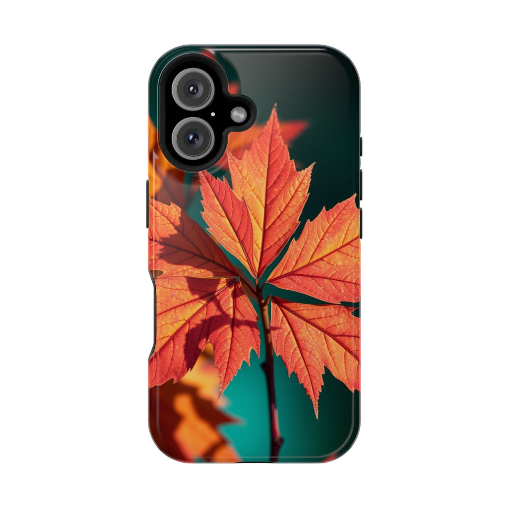 iPhone Autumn Maple Electric Art 15 Slim Everyday Designer Case · iPhone Case