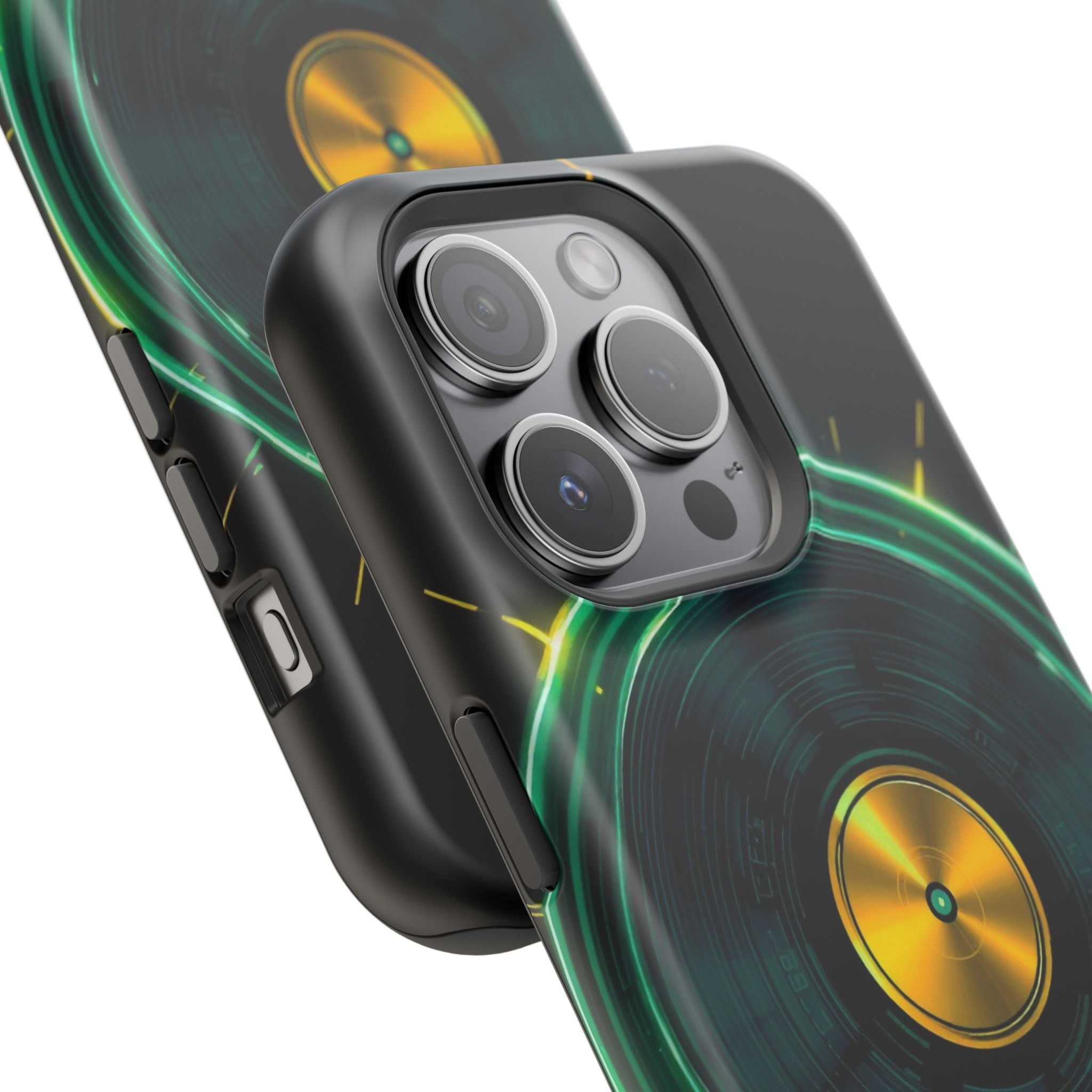 iPhone Dreamy Record Vinyl Spin Design Slim Everyday Designer Case · iPhone Case