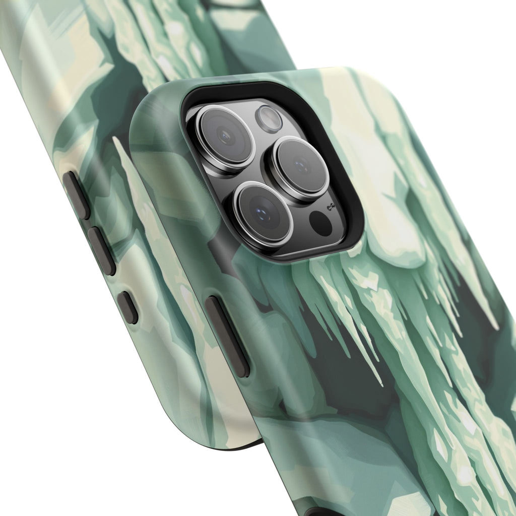 iPhone Earthy Icicle Formation Design Slim Everyday Designer Case · iPhone Case