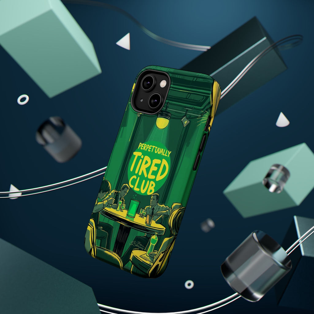 iPhone Radiant Perpetually Tired Club Design Slim Everyday Designer Case · iPhon