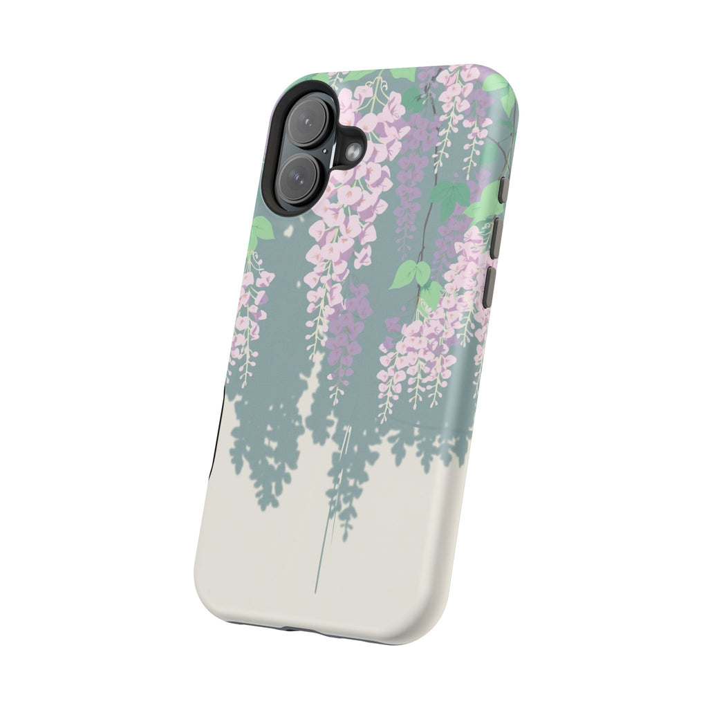 iPhone Dreamy Wisteria Cascade Design Slim Everyday Designer Case · iPhone Case