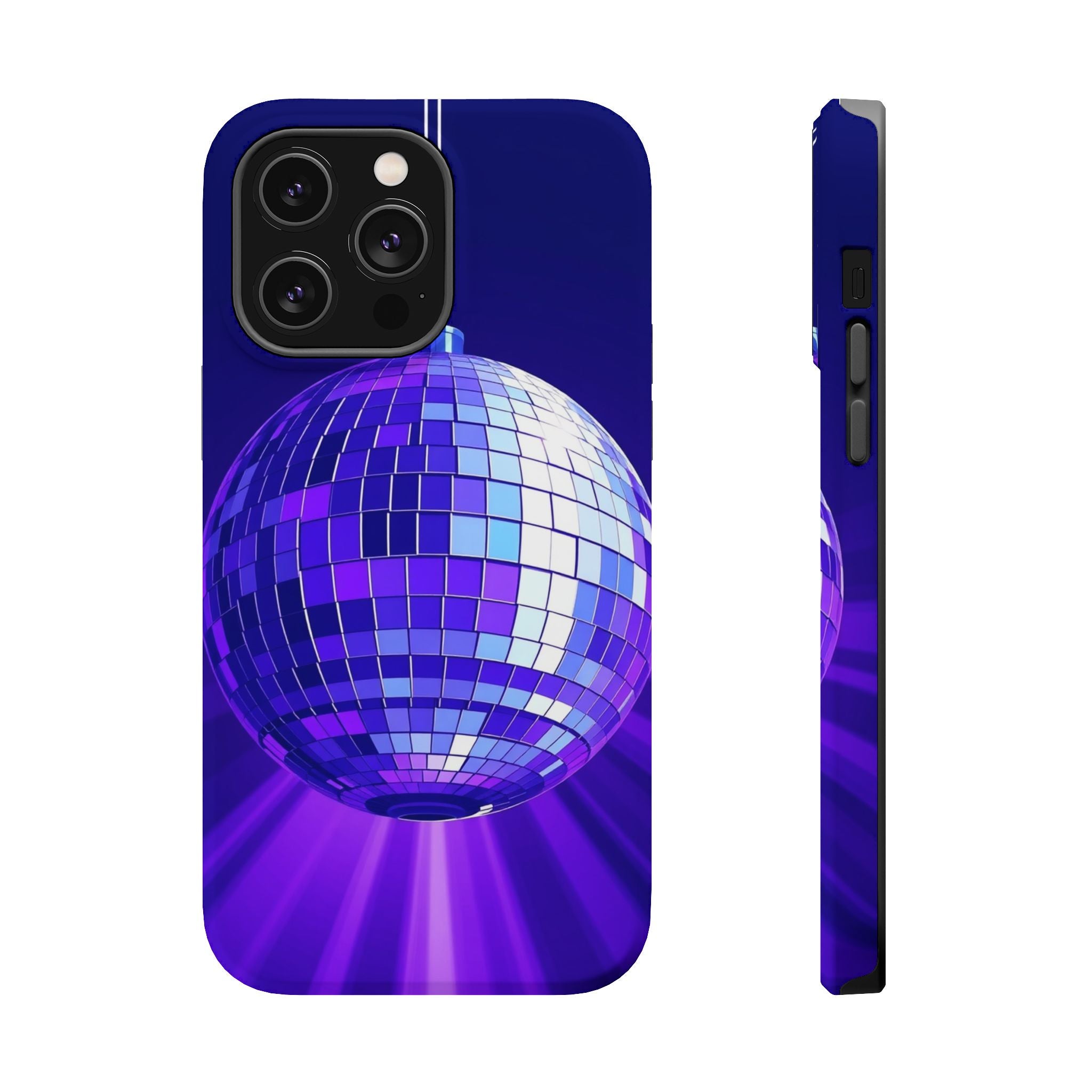 iPhone Disco Swirl Ball Pop Art Bold Slim Everyday Designer Case · iPhone Case