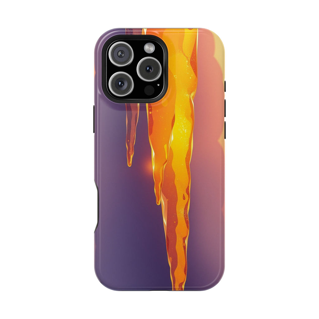 iPhone Icicle Formation Gold Foil Luxury Slim Everyday iPhone Designer · iPhone