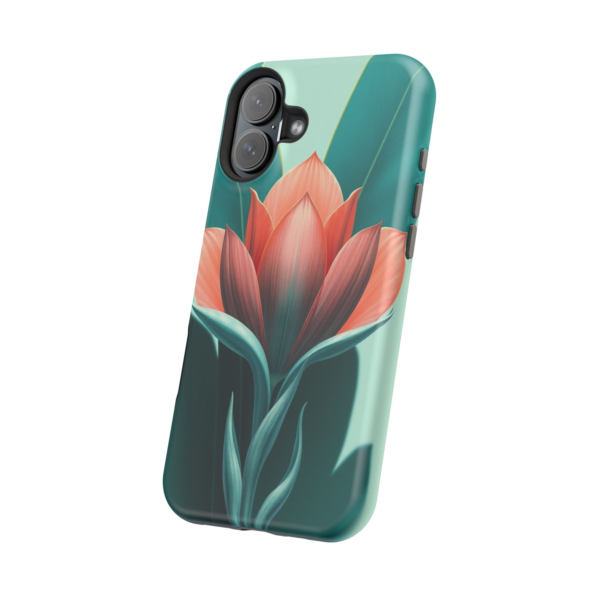 iPhone Dreamy Botanical Illustration Design Soft iPhone 14 Finish · iPhone Case