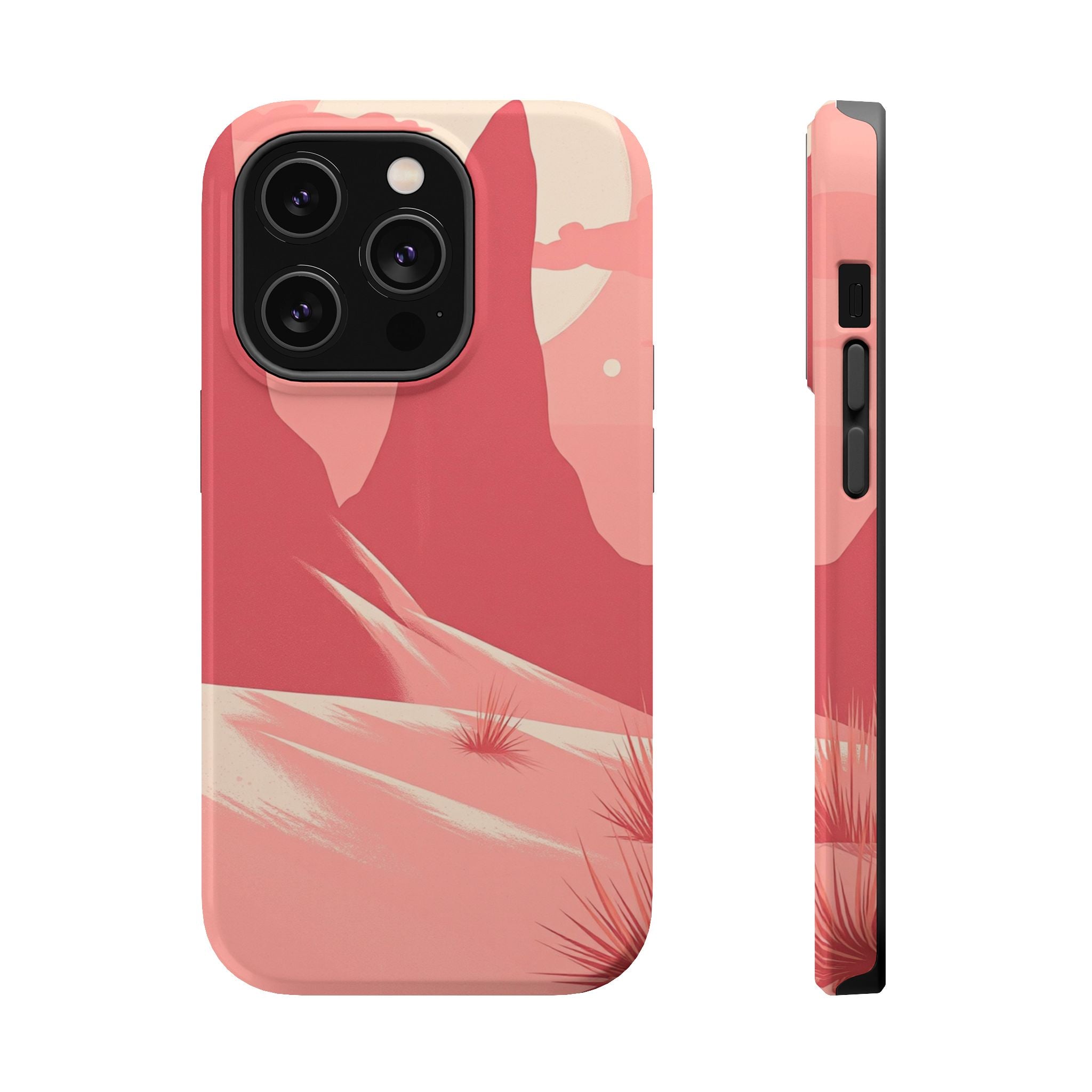 iPhone Rose Pink And Cream Savanna Horizon Slim iPhone Everyday · iPhone Case