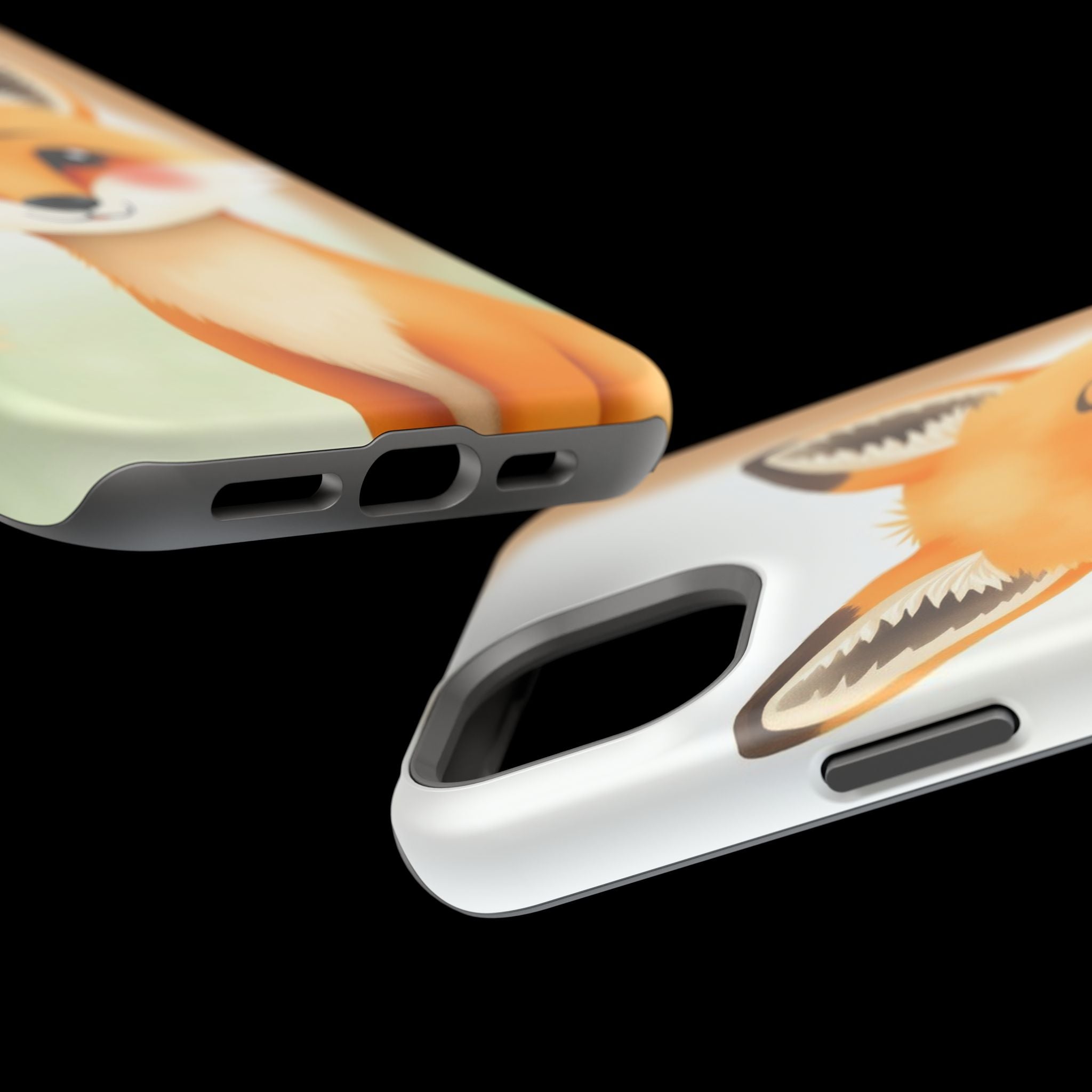 iPhone Watercolor Fox Portrait Kids Fun iPhone Phone Case Gift Slim · iPhone Cas