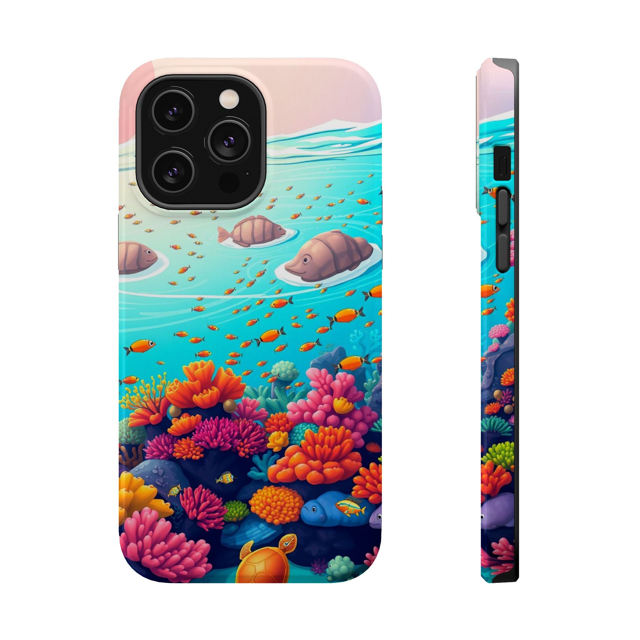 iPhone Coral Reef Panorama Kids Fun Phone Case Gift Slim Snap Case · iPhone Case