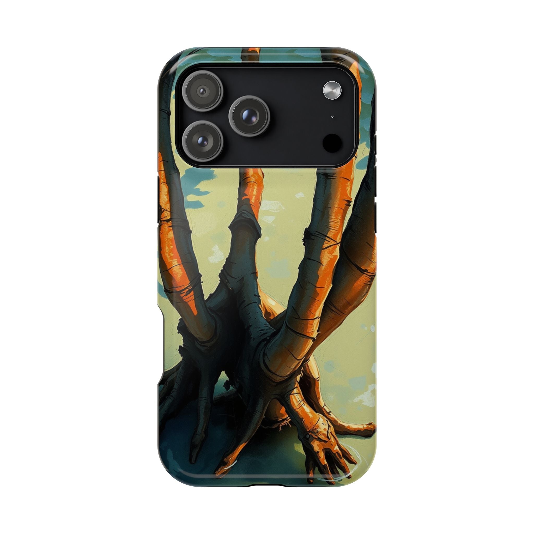 iPhone Mangrove Roots Mystic Art Bold Modern Everyday Snap Case · iPhone Case