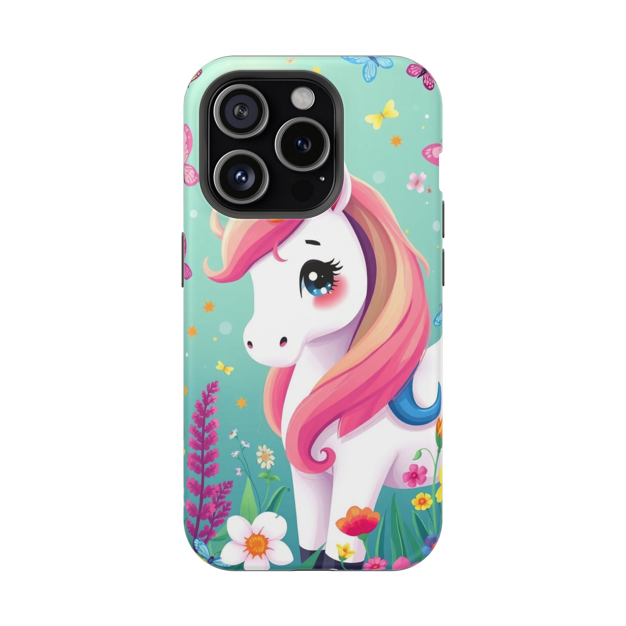iPhone Dragonfly Unicorn Kids Fun iPhone Phone Case Gift Clean Minimal · iPhone