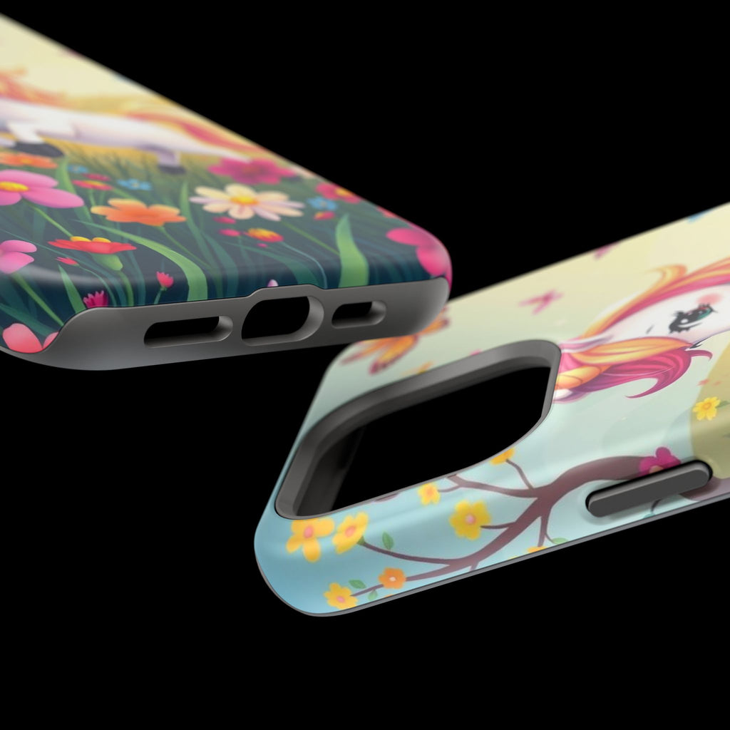 iPhone Magical Meadow Unicorn Kids Fun iPhone Phone Case Gift Slim · iPhone Case