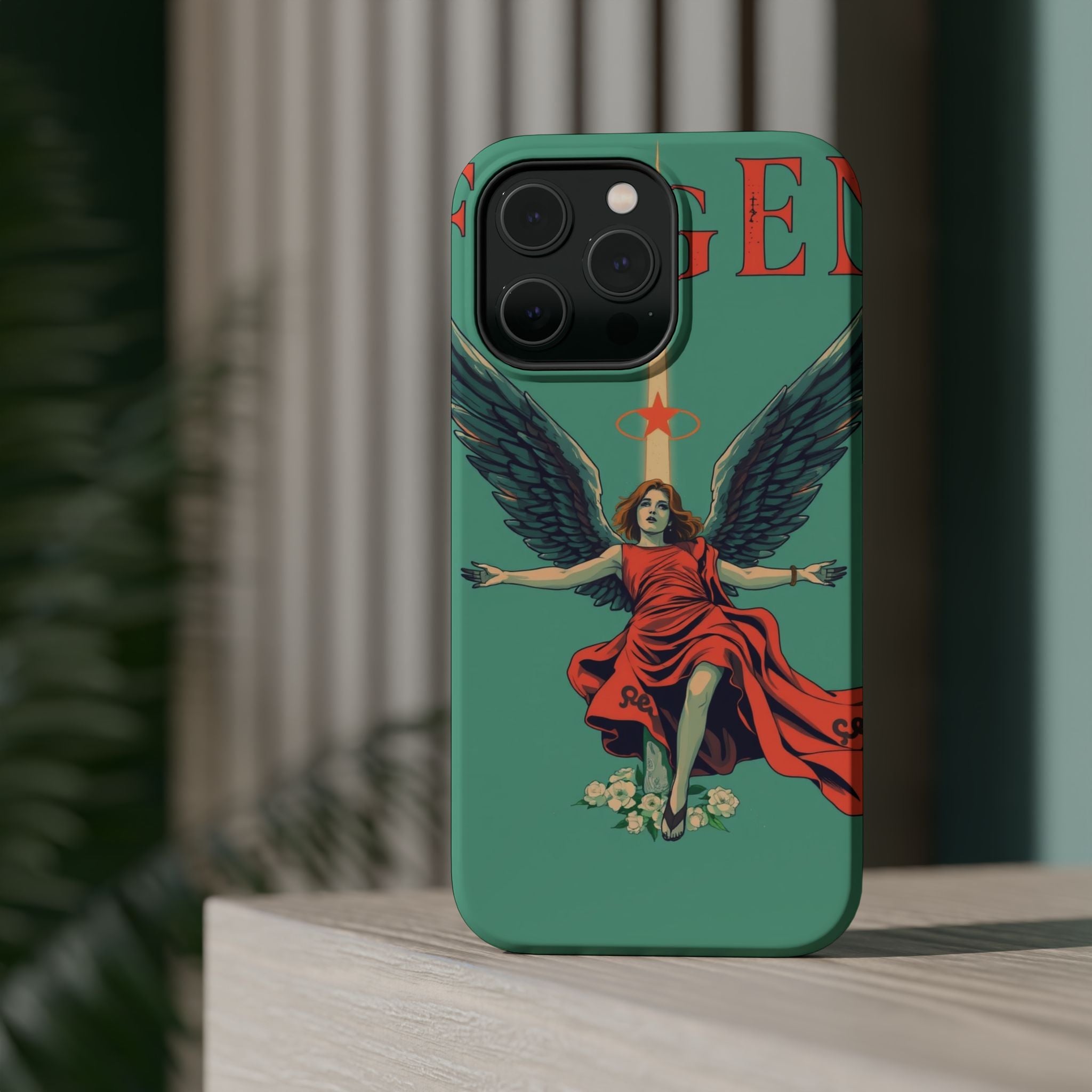 iPhone Radiant Fallen Angel Design Bold Modern Everyday Snap Case · iPhone Case