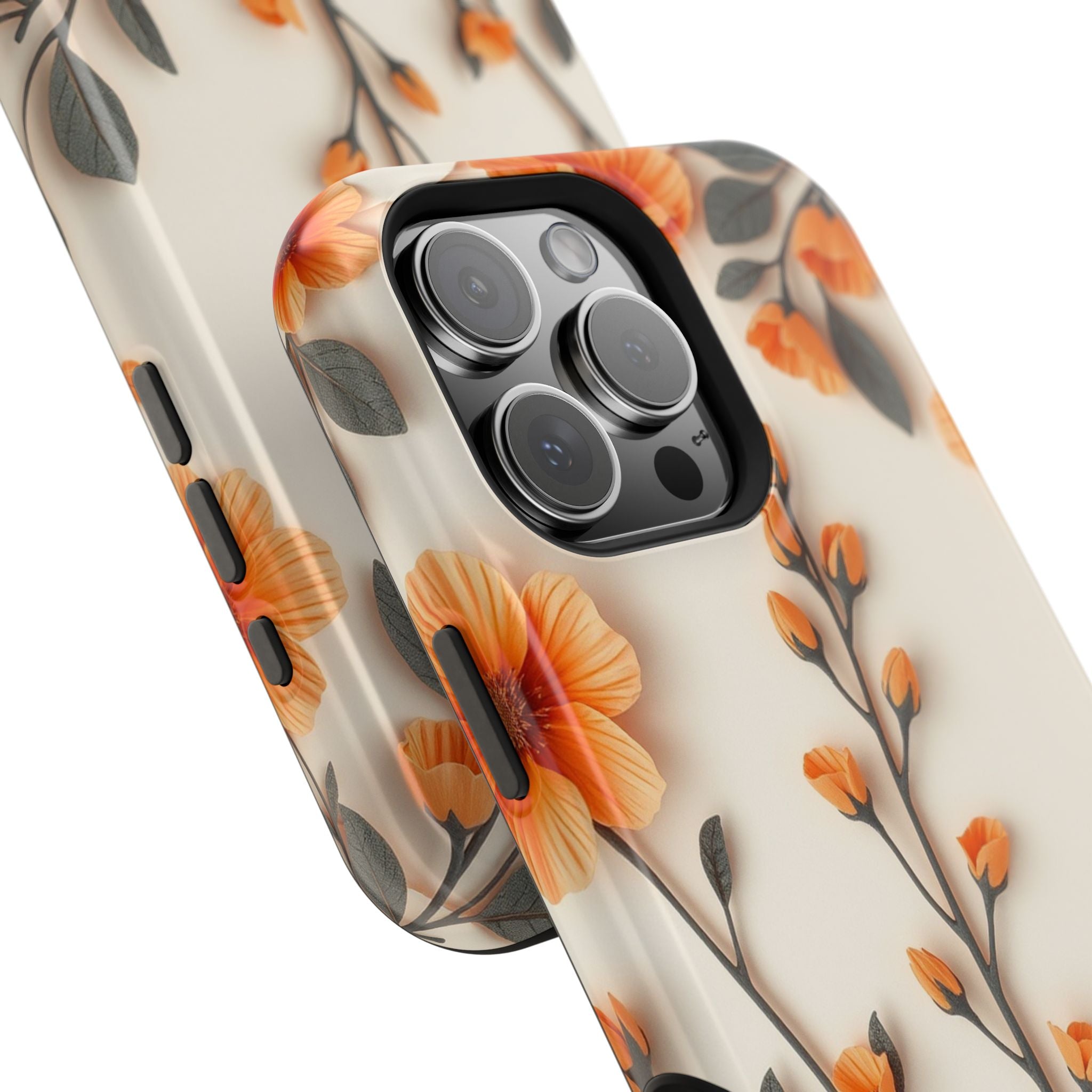 iPhone Vintage Botanical Print Paper Cut Art Slim iPhone Everyday · iPhone Case