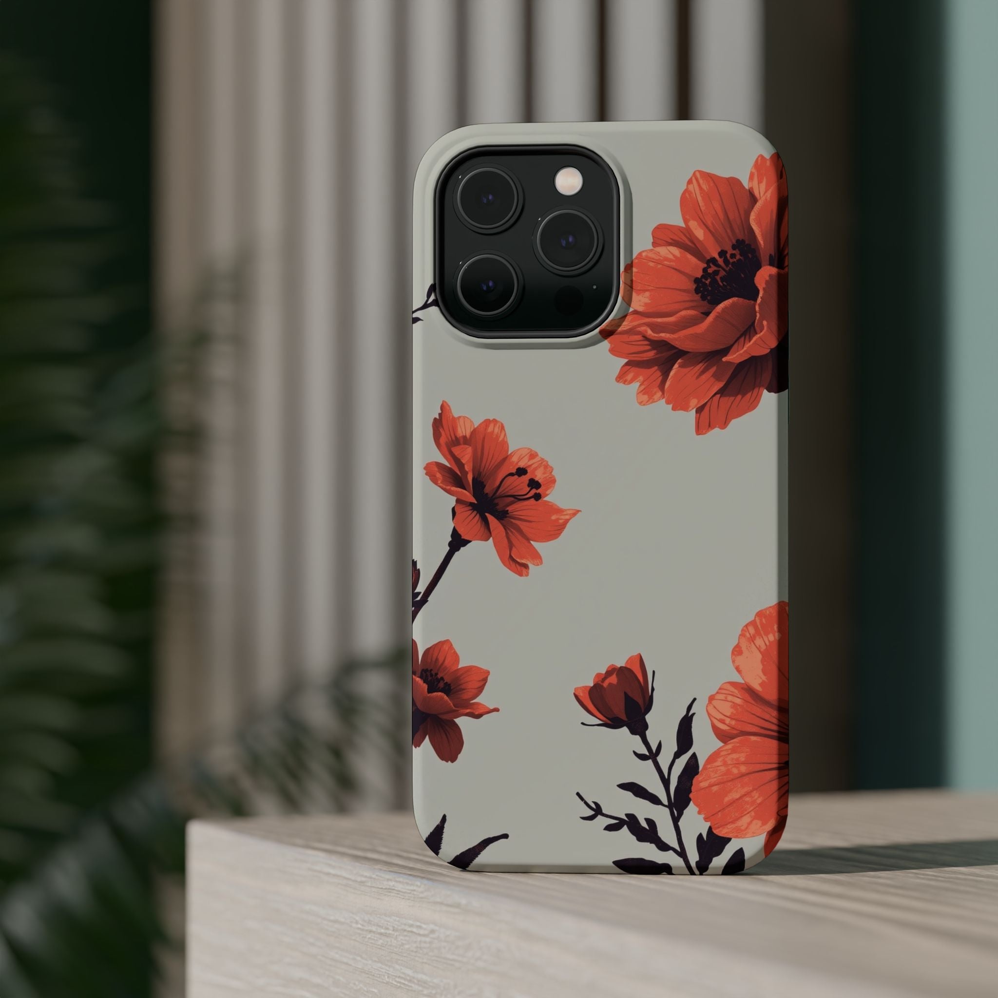 iPhone Dreamy Floral Ink Wash Design Slim Everyday iPhone 13 Designer · iPhone C