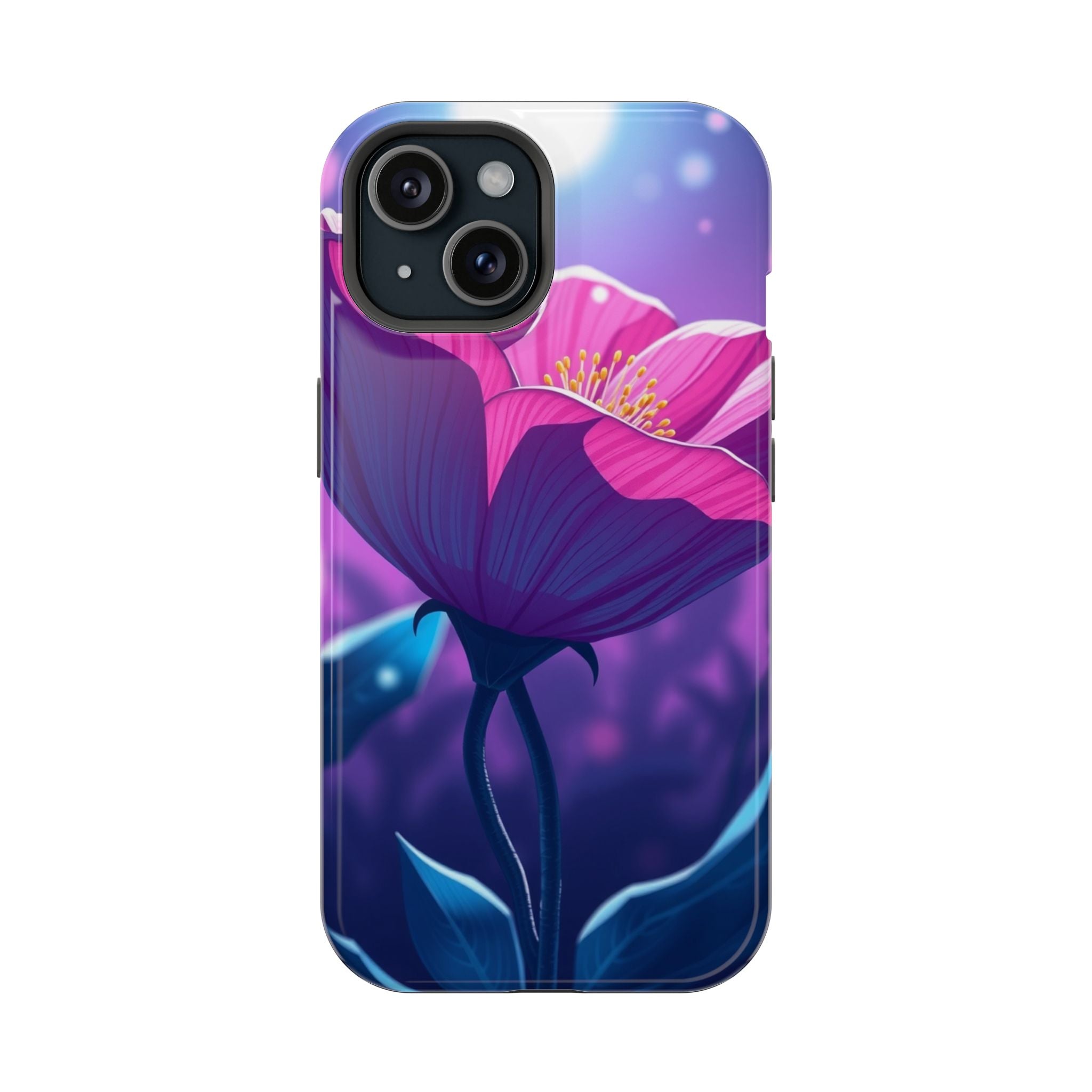 iPhone Night Bloomer Pastel Kawaii Bold Modern Everyday Snap Case · iPhone Case