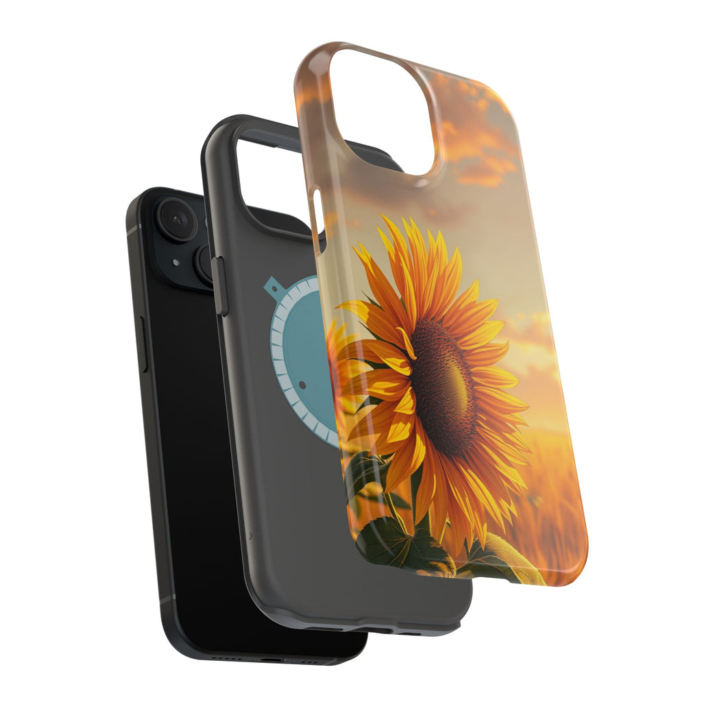 iPhone Sunflower Prairie Electric Art Slim Everyday Designer Case · iPhone Case