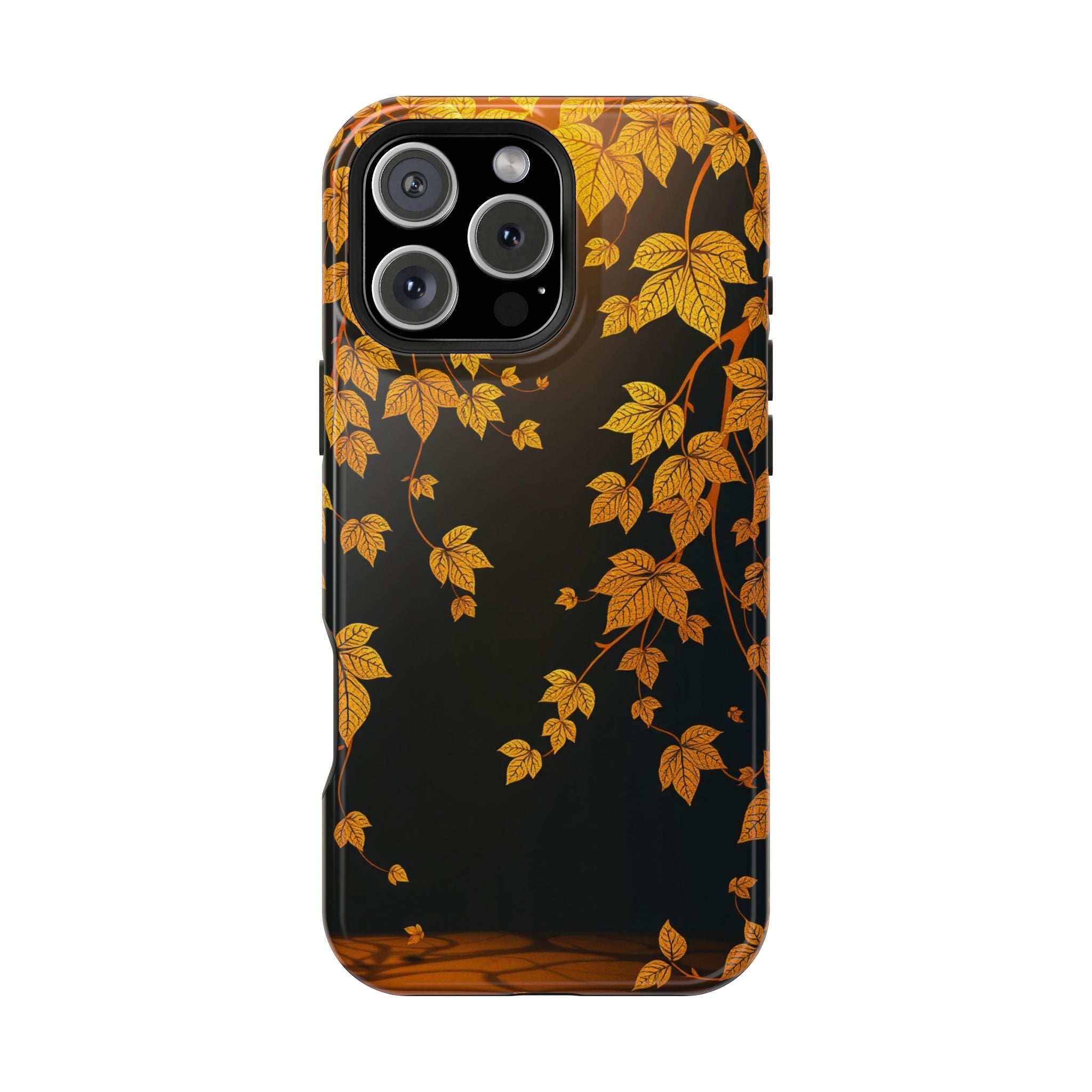 iPhone Mustard And Rust Art Nouveau Vine Slim Everyday iPhone 14 · iPhone Case