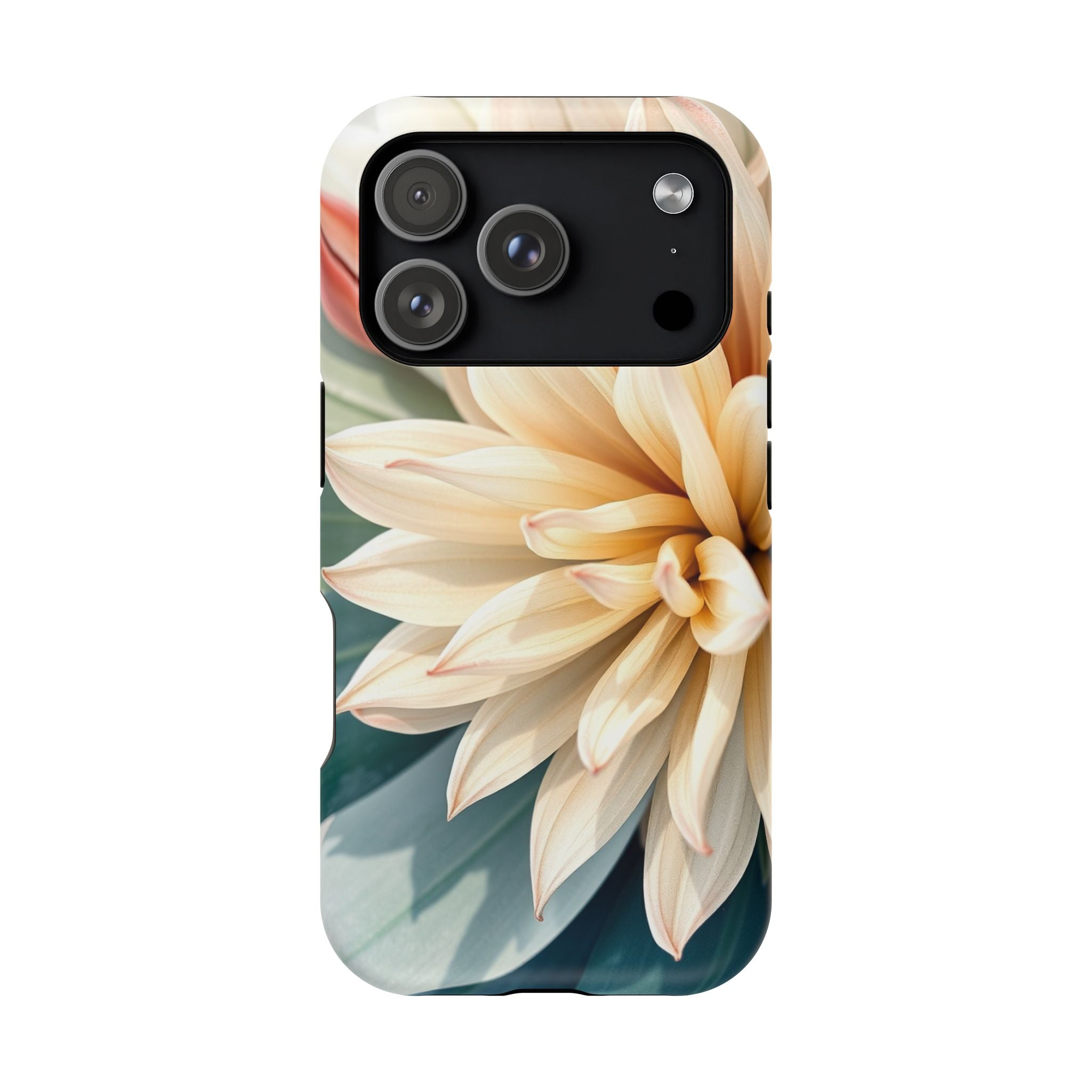 iPhone Neon Floral Radiant Design Clean Minimal Snap Case · iPhone Case