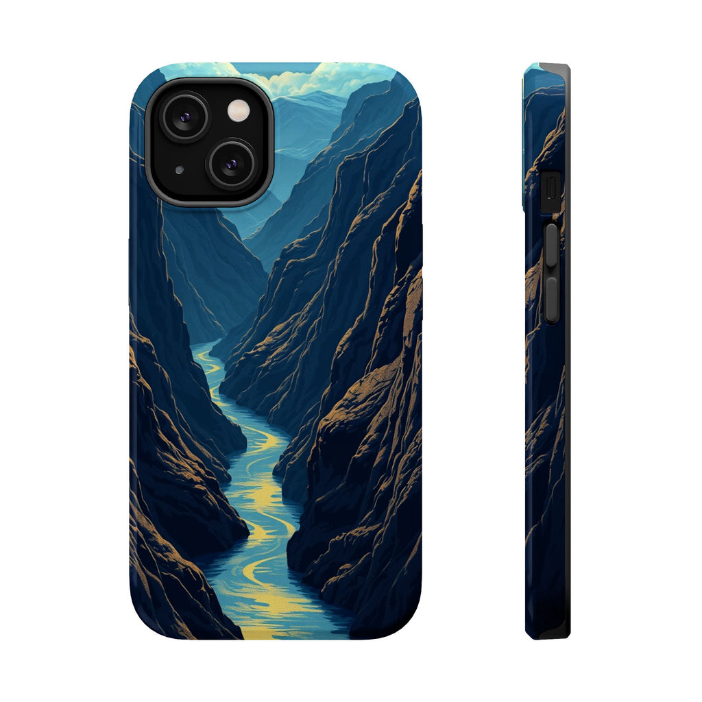 iPhone River Canyon Gold Foil Luxury Slim Everyday Designer Case · iPhone Case