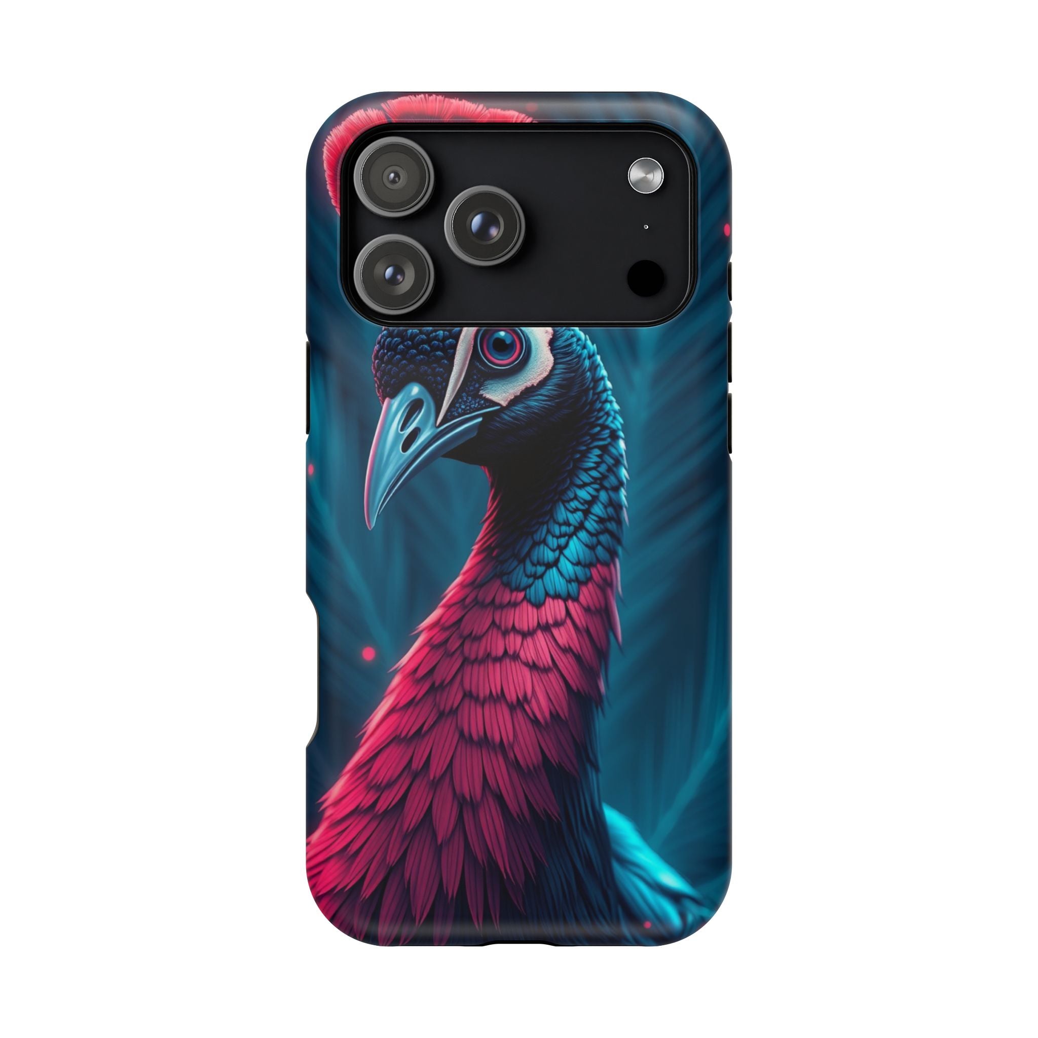 iPhone Nouveau Peacock Electric Art Slim Everyday Designer Case · iPhone Case