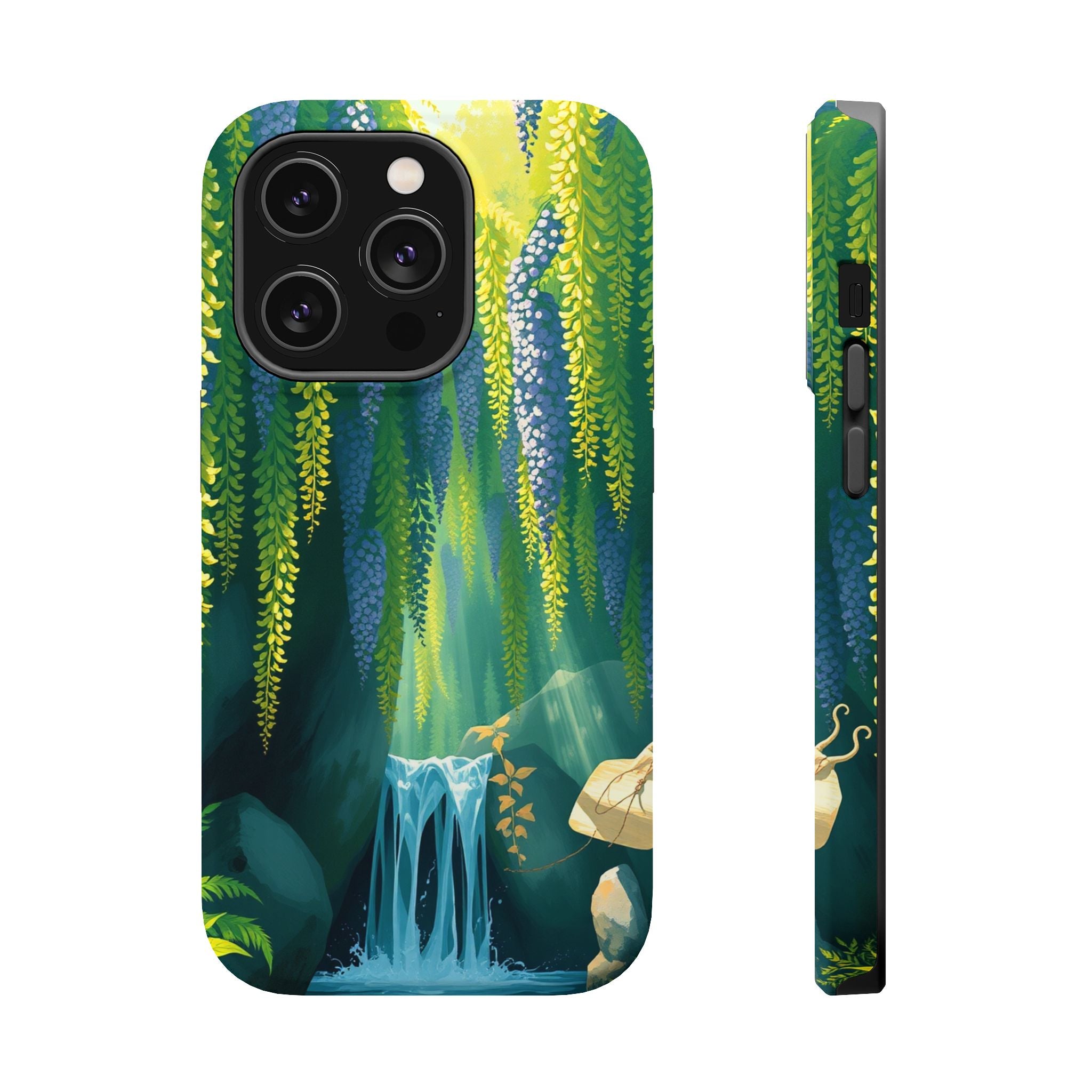 iPhone Wisteria Cascade Mystic Art Bold Modern Everyday Snap Case · iPhone Case
