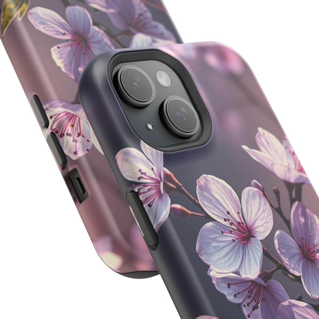 iPhone Cherry Blossom Enchanted Art Artistic Everyday Cas Slim Snap Case · iPhon