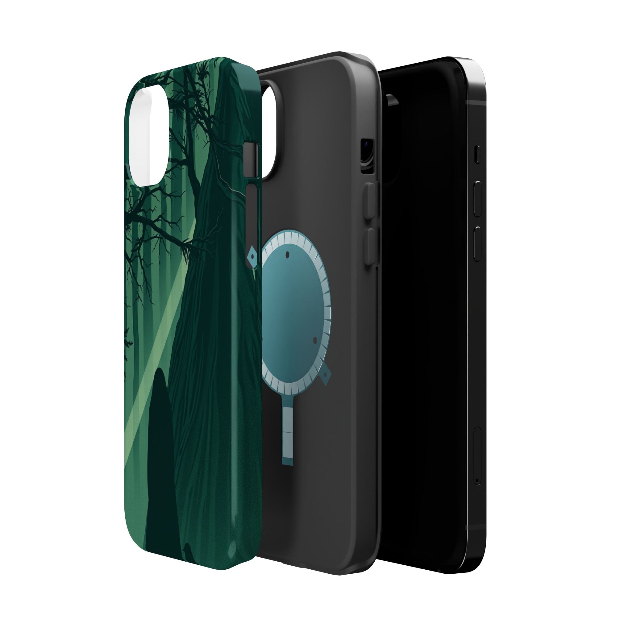 iPhone Sage And Ivory Dark Forest Spirits Slim Everyday Designer Case · iPhone C