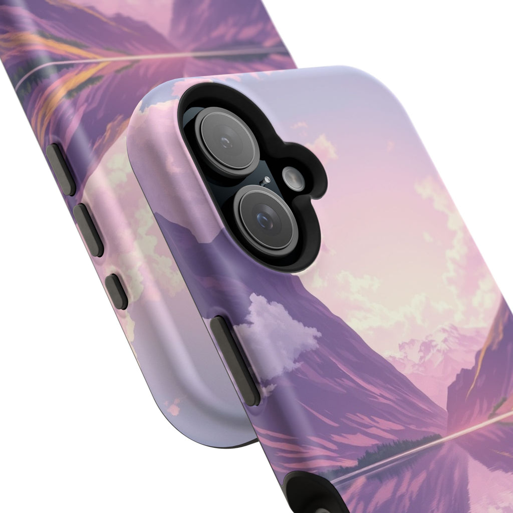 iPhone Lavender And Pearl Fjord Reflection Slim iPhone Everyday · iPhone Case